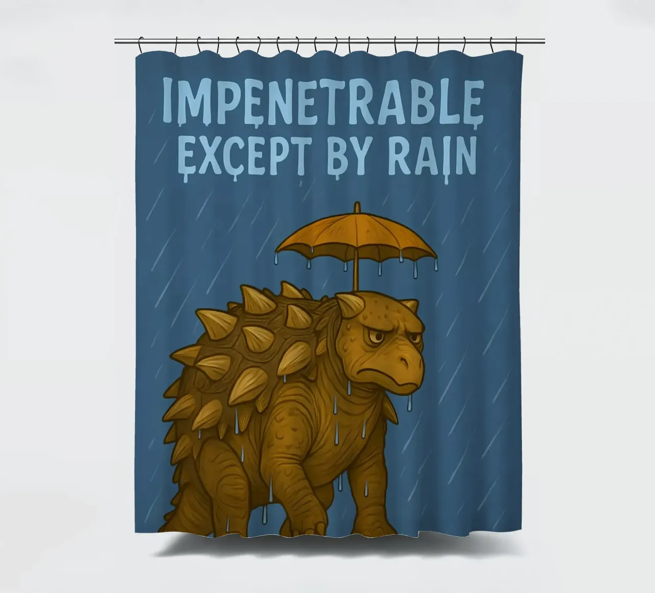 Funny Edmontonia Meme tenda da doccia da Funny Humor Art