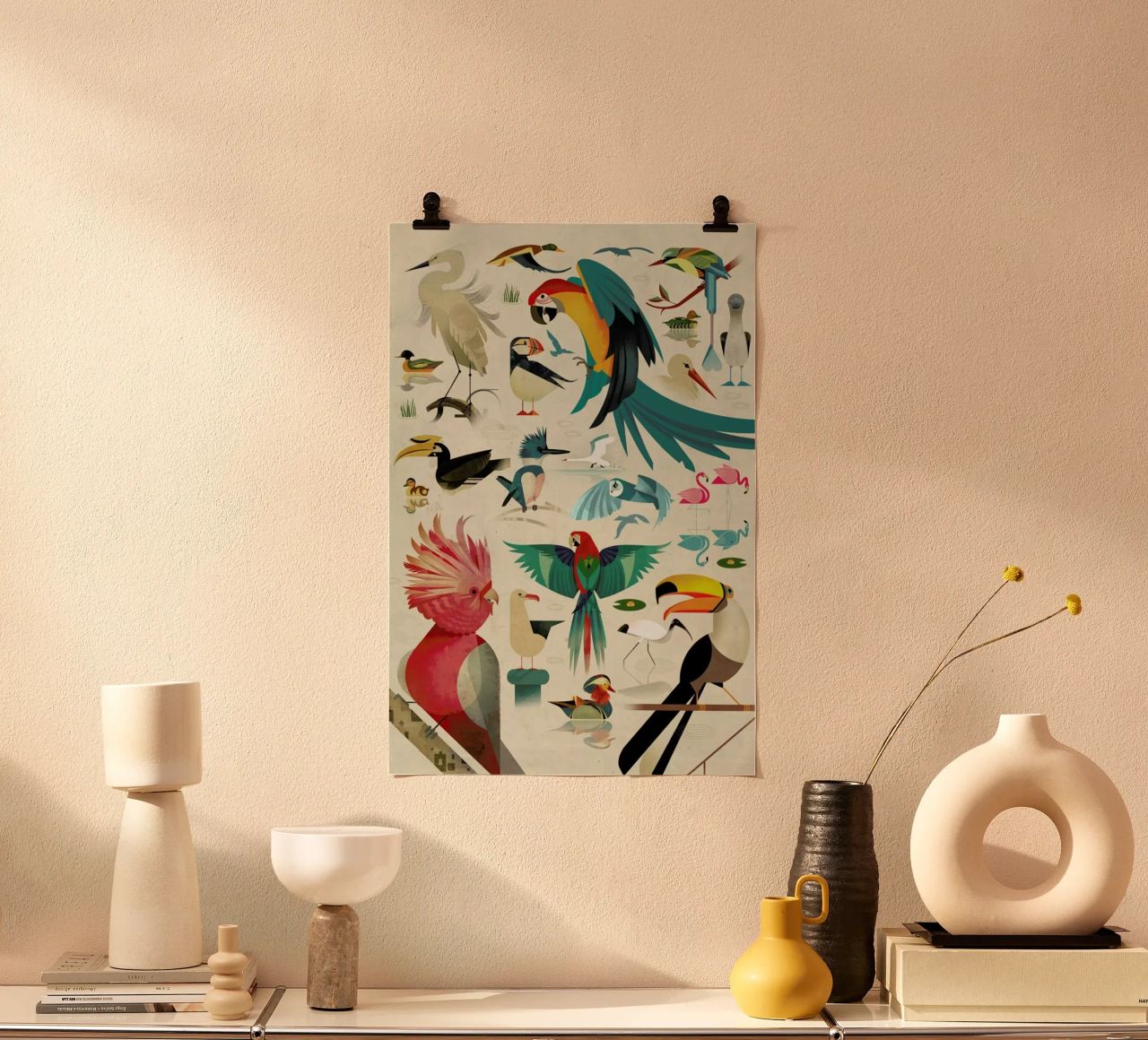 Birds poster de Dieter Braun