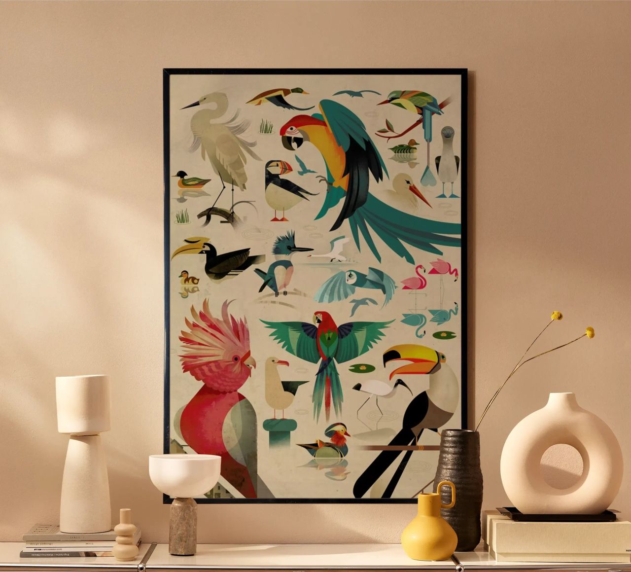 Birds poster de Dieter Braun