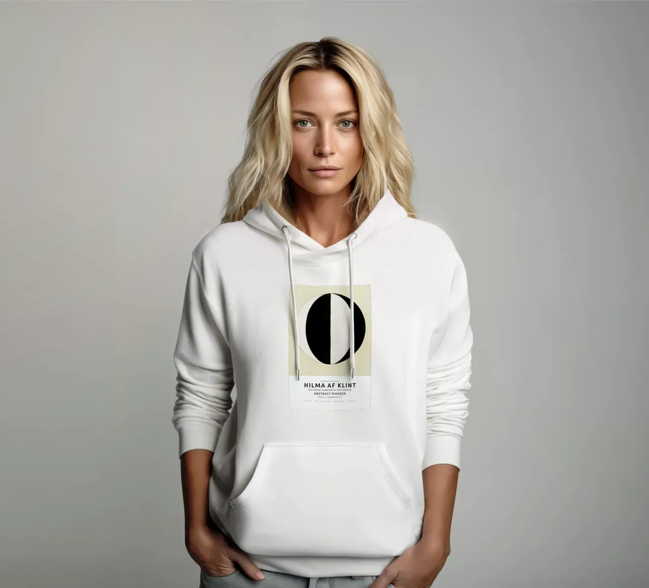 Hilma af Klint - The Current Standpoint of the Mahatmas II felpa con cappuccio da Vintage by JUNIQE