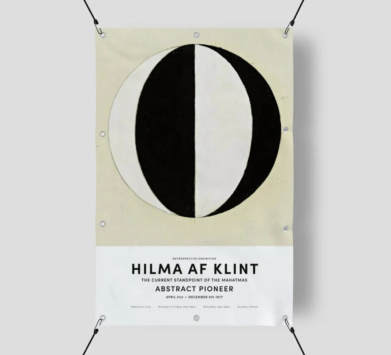 Hilma af Klint - The Current Standpoint of the Mahatmas II telo in pvc da Vintage by JUNIQE