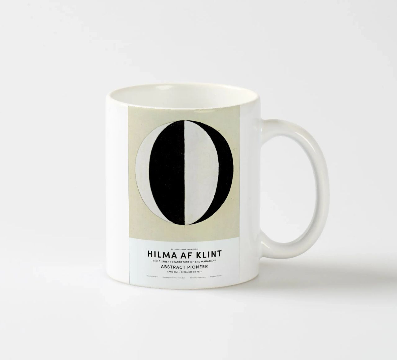 Hilma af Klint - The Current Standpoint of the Mahatmas II tazza in ceramica da Vintage by JUNIQE