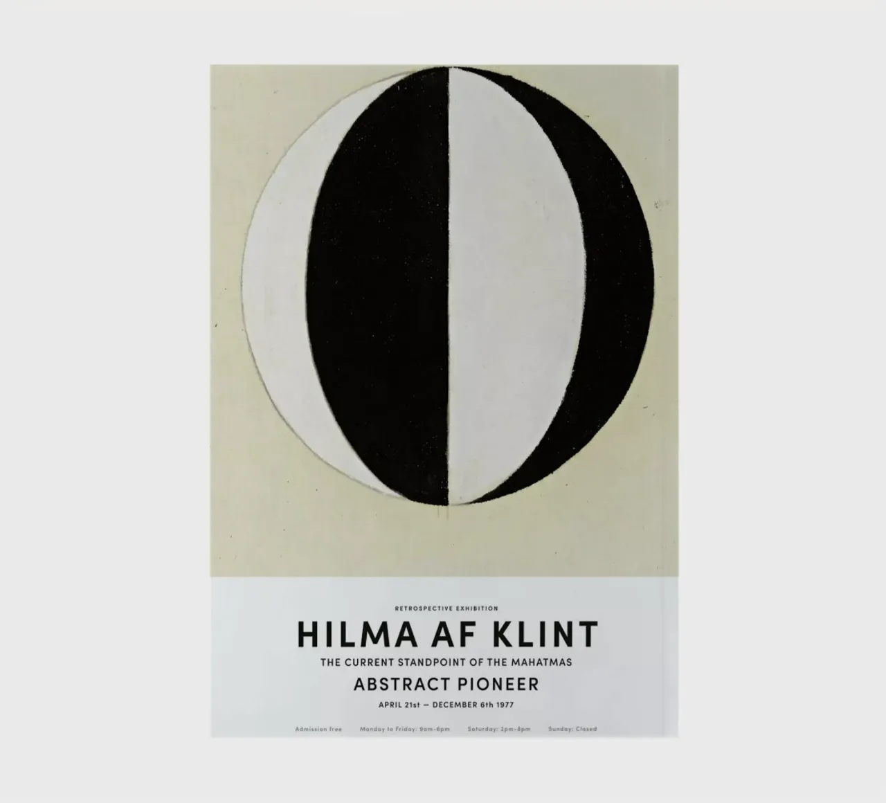 Hilma af Klint - The Current Standpoint of the Mahatmas II Notizbuch von Vintage by JUNIQE