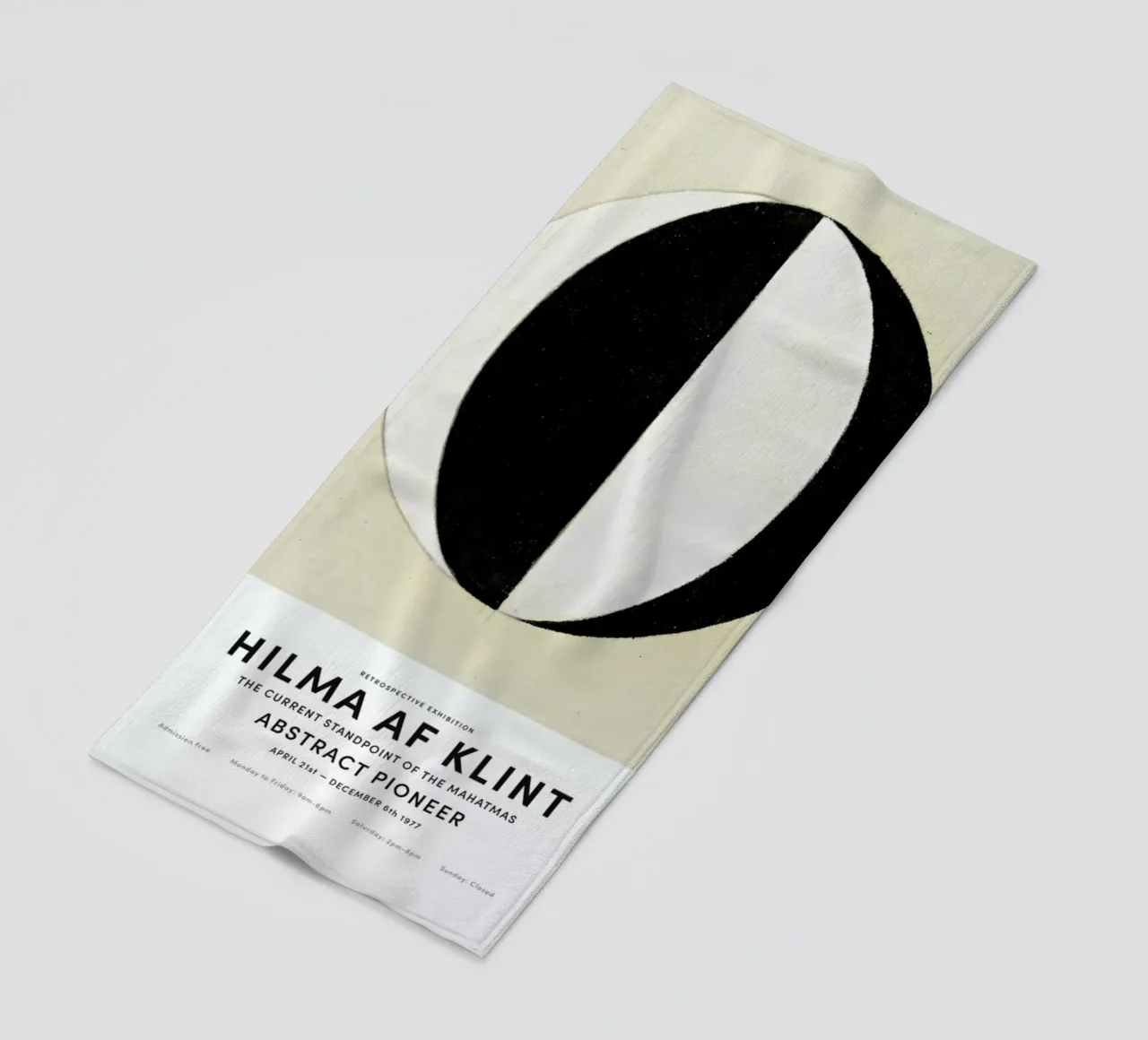 Hilma af Klint - The Current Standpoint of the Mahatmas II telo mare da Vintage by JUNIQE