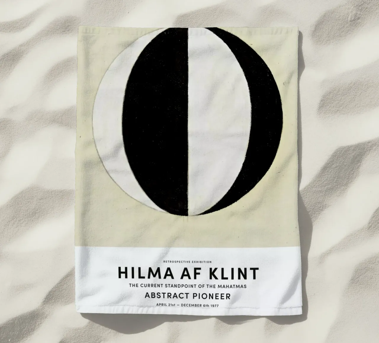 Hilma af Klint - The Current Standpoint of the Mahatmas II telo mare da Vintage by JUNIQE