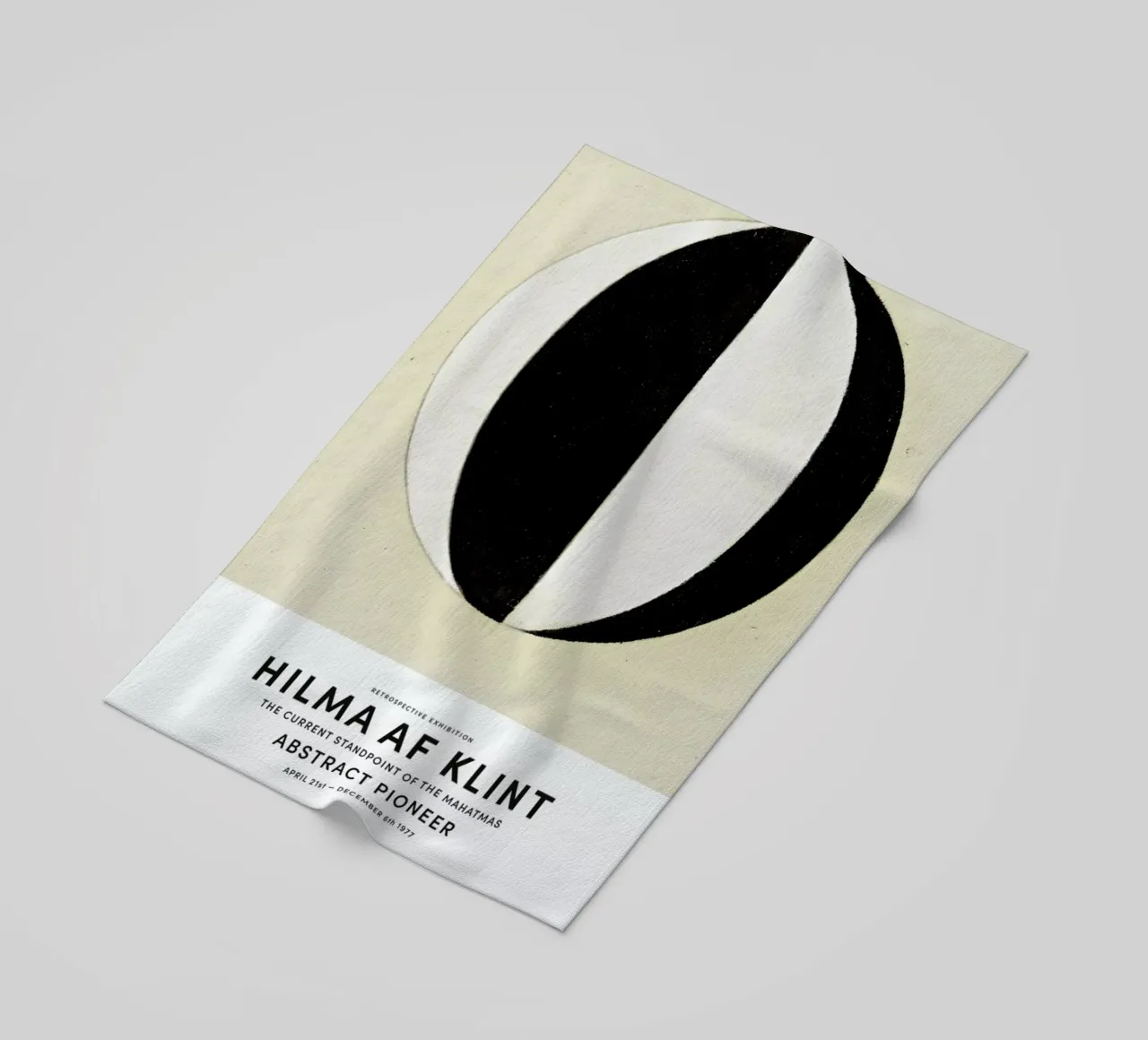 Hilma af Klint - The Current Standpoint of the Mahatmas II telo mare da Vintage by JUNIQE