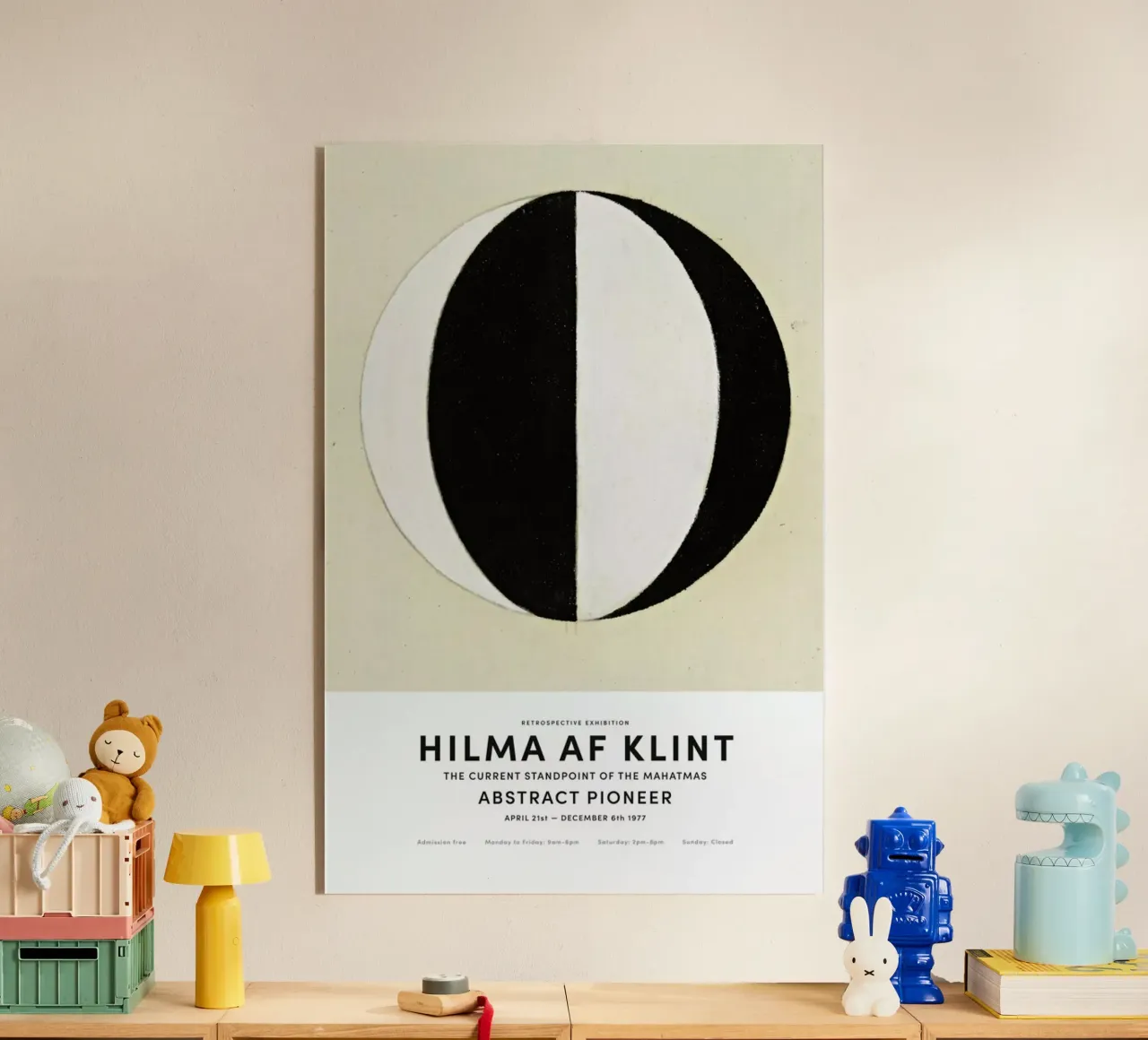 Hilma af Klint - The Current Standpoint of the Mahatmas II plexiglass da Vintage by JUNIQE