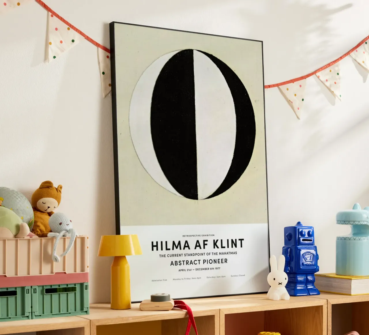 Hilma af Klint - The Current Standpoint of the Mahatmas II alluminio dibond da Vintage by JUNIQE