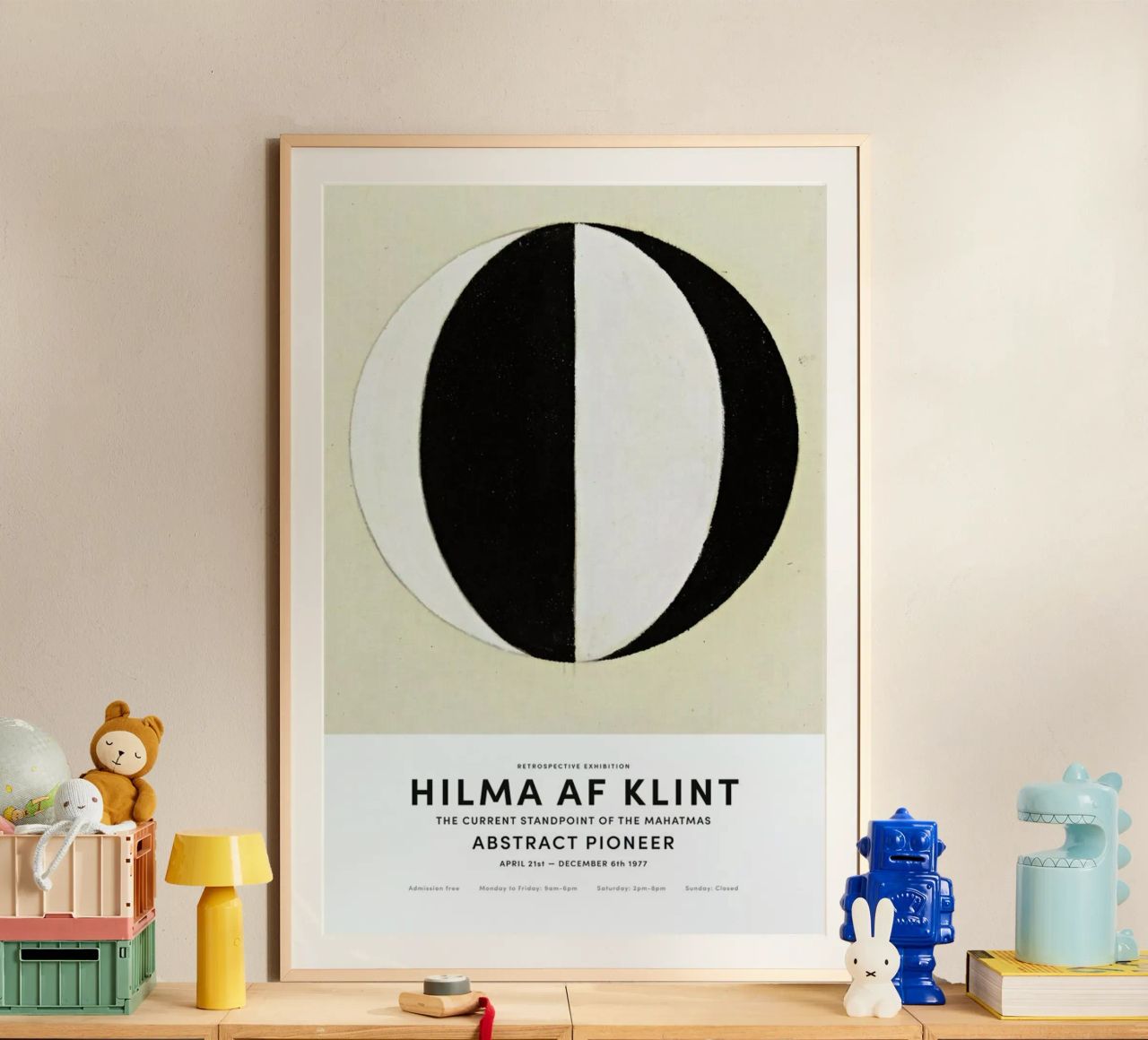 Hilma af Klint - The Current Standpoint of the Mahatmas II poster van Vintage by JUNIQE