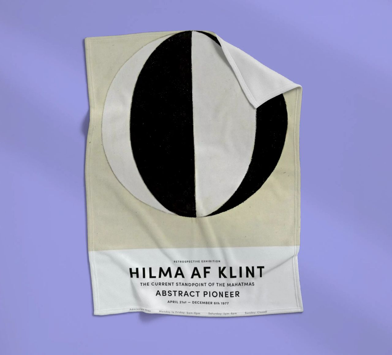 Hilma af Klint - The Current Standpoint of the Mahatmas II coperta in pile da Vintage by JUNIQE