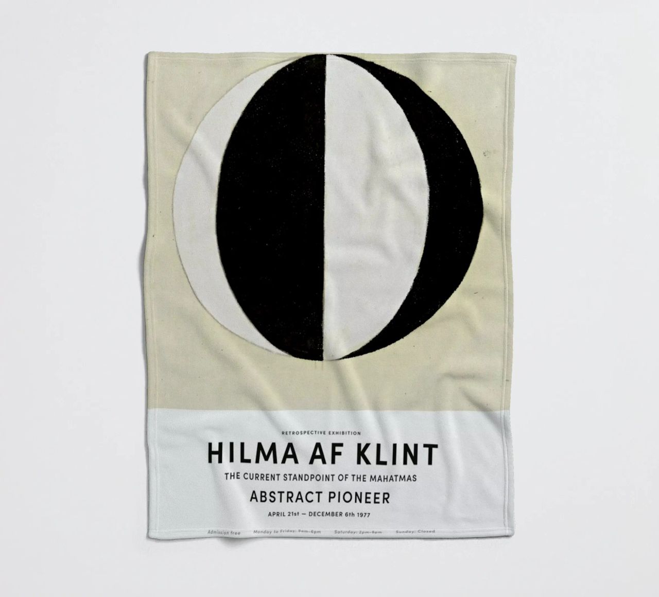 Hilma af Klint - The Current Standpoint of the Mahatmas II coperta in pile da Vintage by JUNIQE