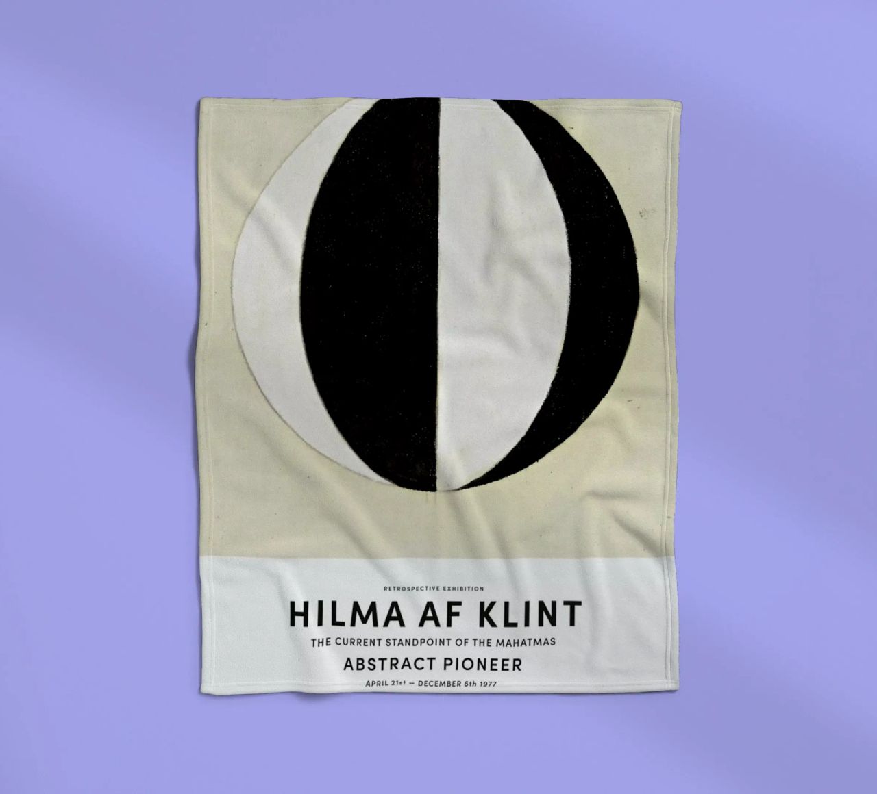 Hilma af Klint - The Current Standpoint of the Mahatmas II coperta in pile da Vintage by JUNIQE