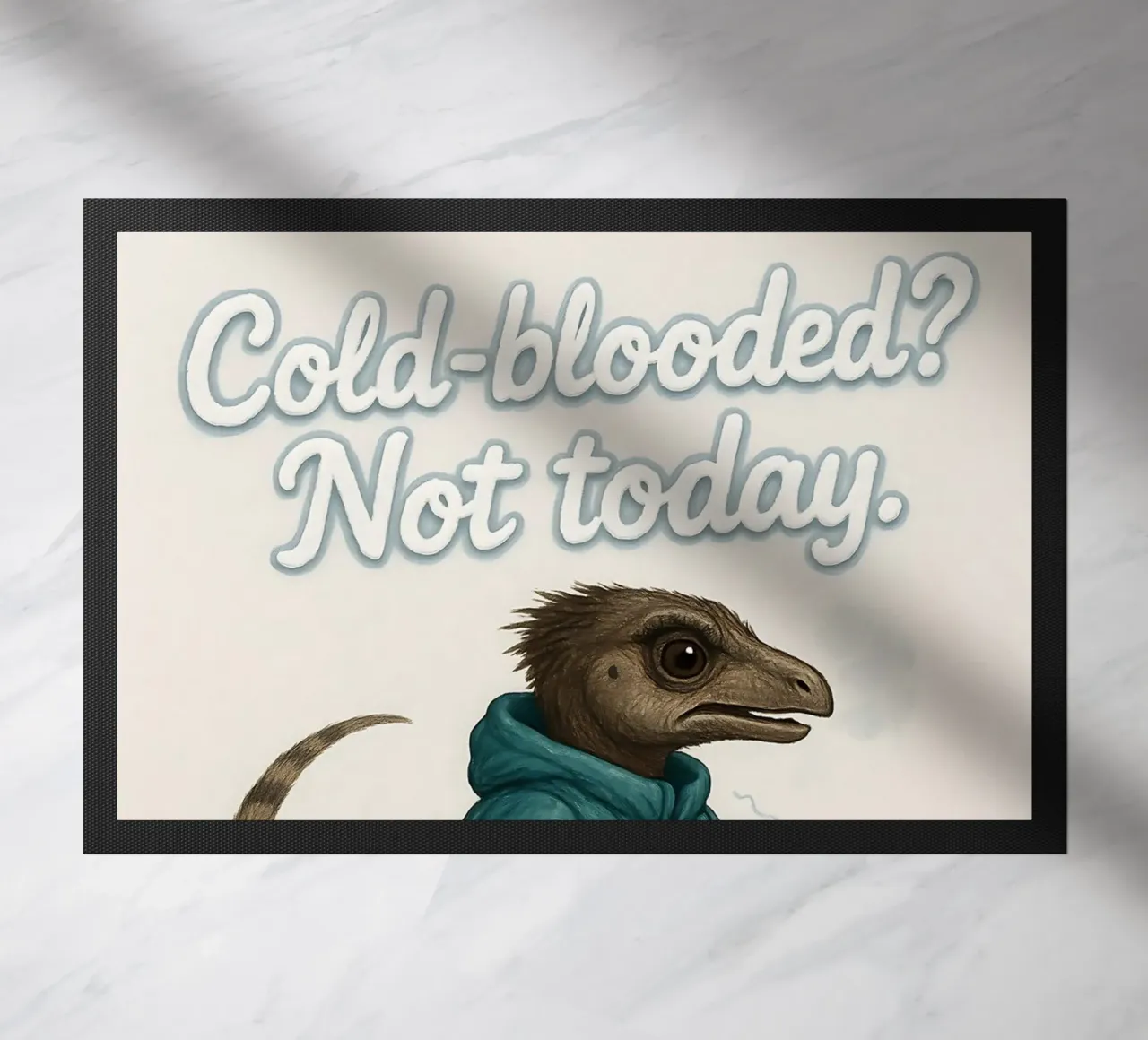 Divertente Meme di Leaellynasaura zerbino da Funny Humor Art