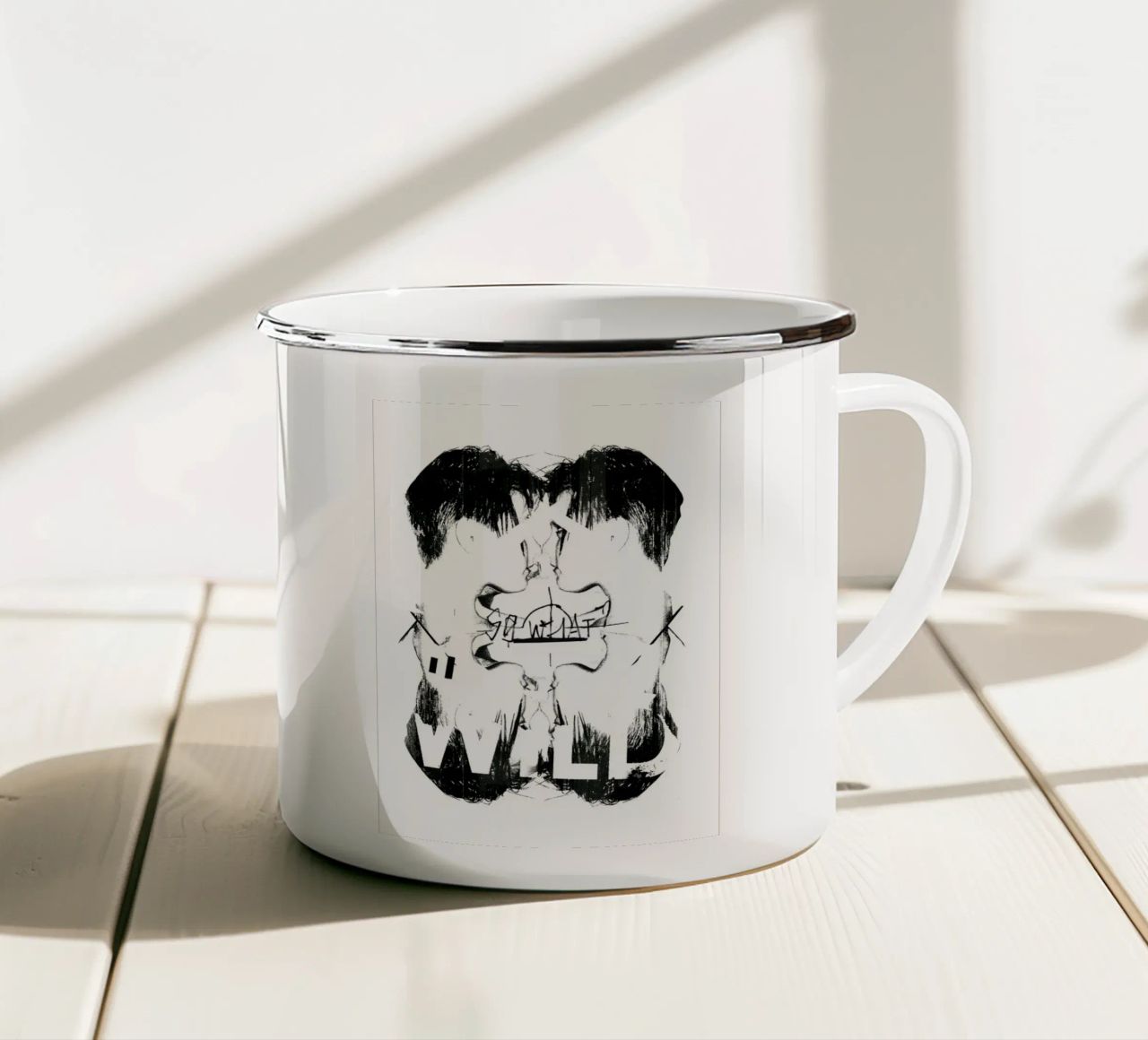 so what tazza in smalto da Sandrine Pagnoux