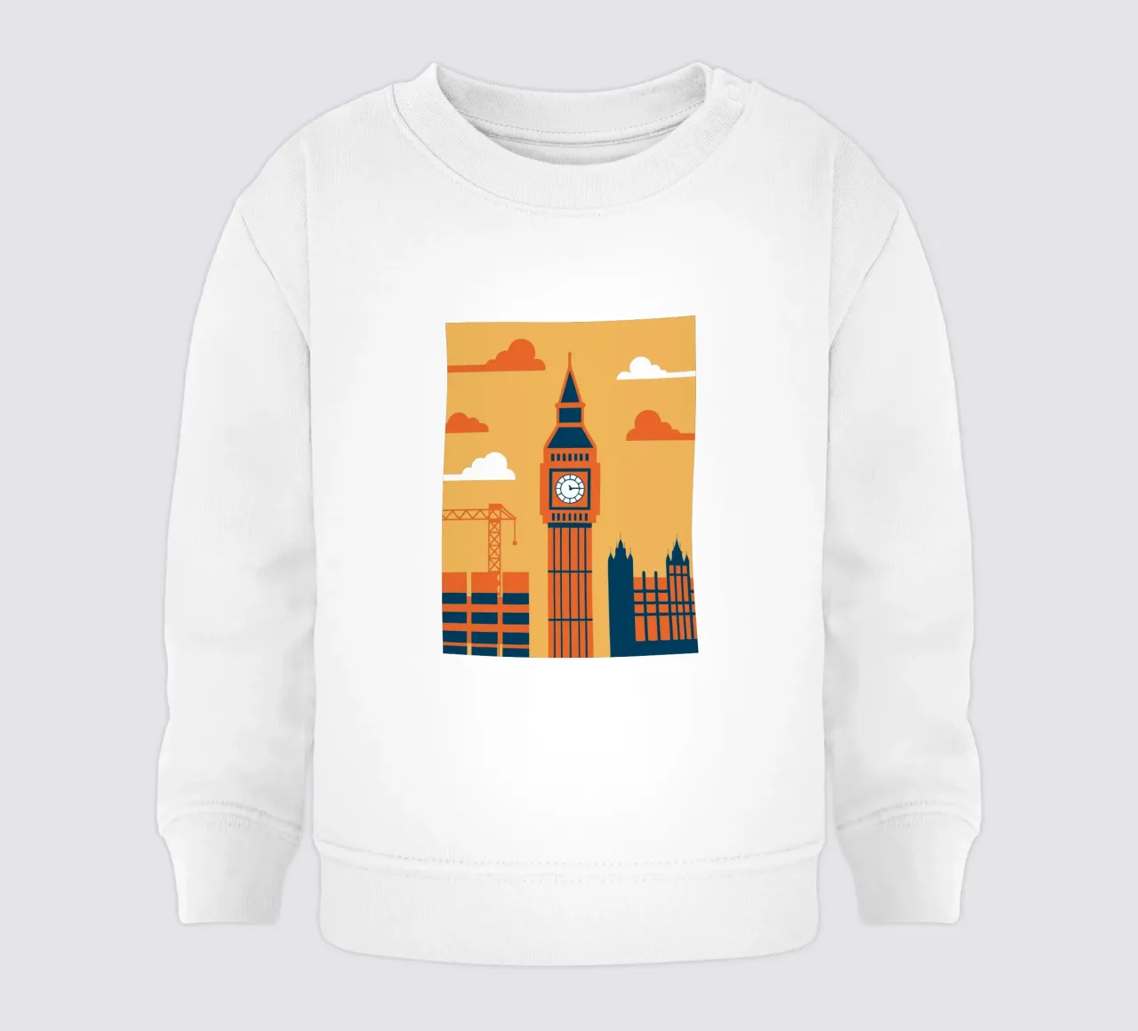 Città di Londra felpa neonato da TODAY'S SHOP