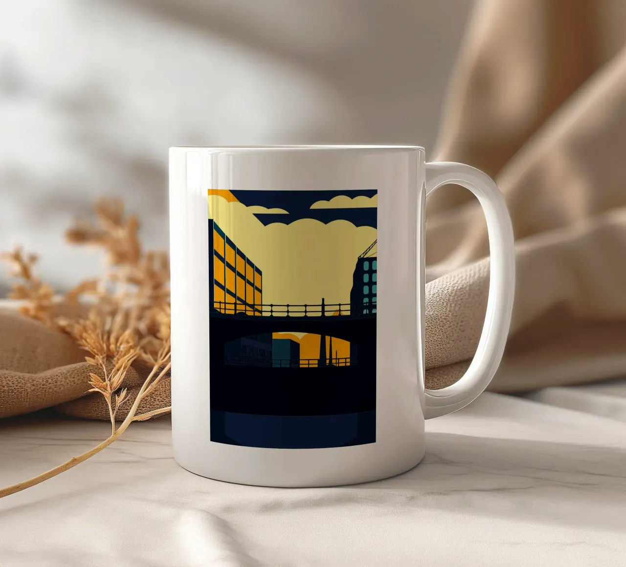 Ponte della città tazza in ceramica da TODAY'S SHOP