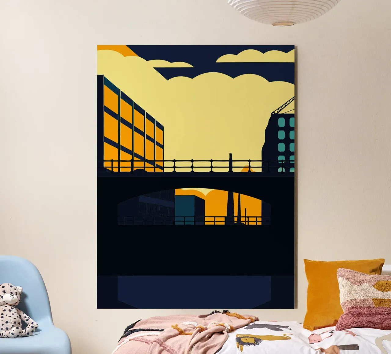 Ponte della città pannello forex da TODAY'S SHOP