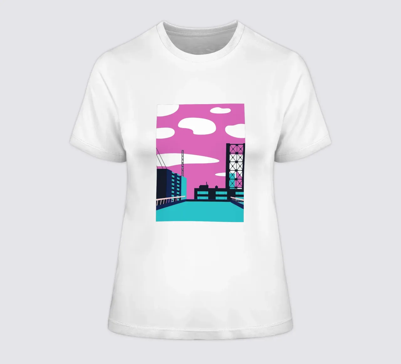 Sull'edificio t-shirt da donna da TODAY'S SHOP