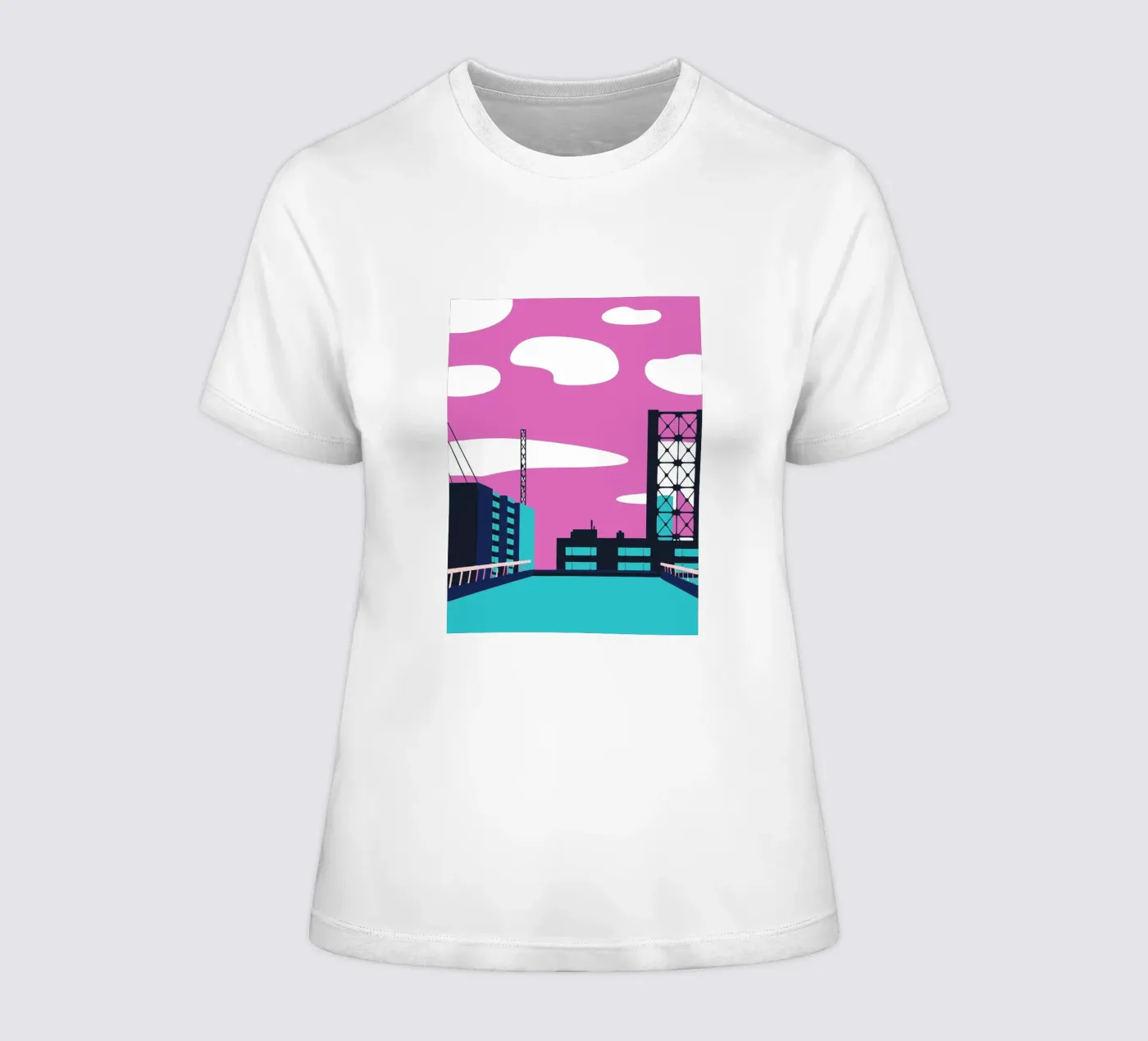Sull'edificio t-shirt da donna da TODAY'S SHOP