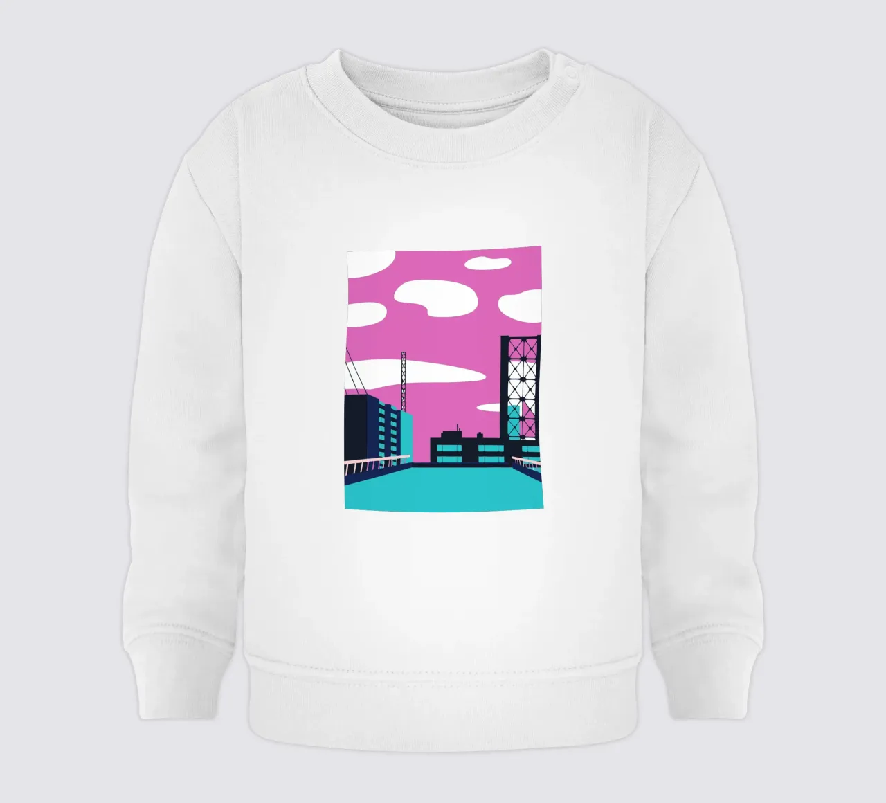 Sull'edificio felpa neonato da TODAY'S SHOP