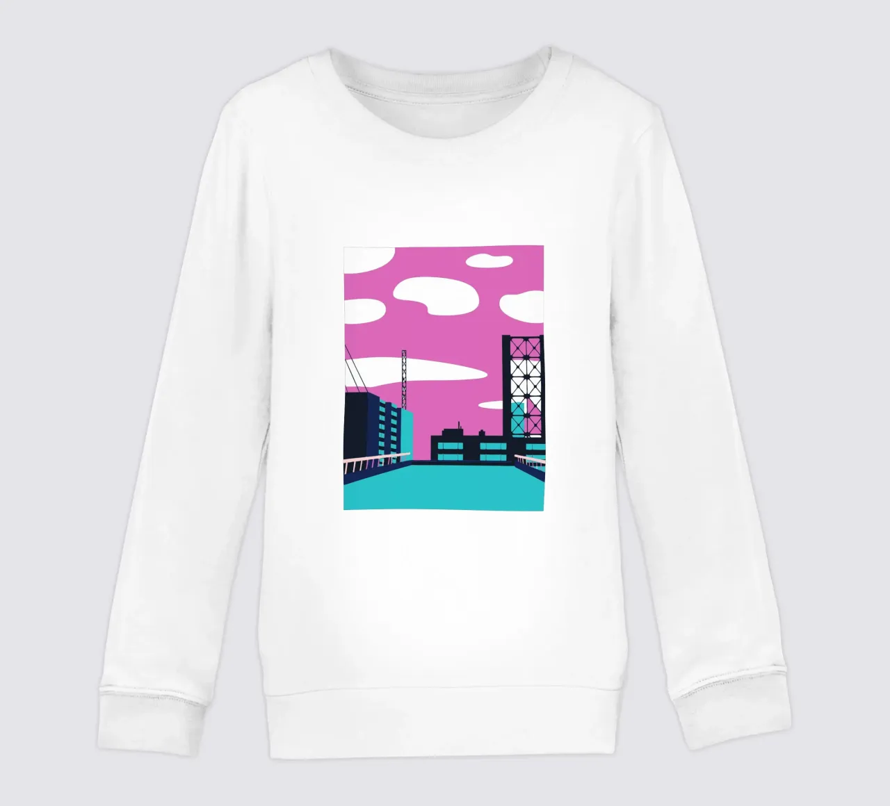 Sull'edificio felpa bambino da TODAY'S SHOP