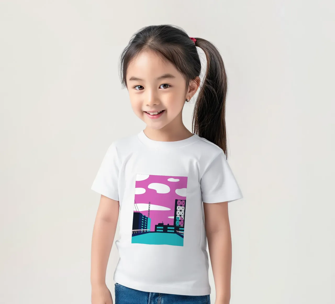 Zum Gebäude Kinder T-Shirt von TODAY'S SHOP