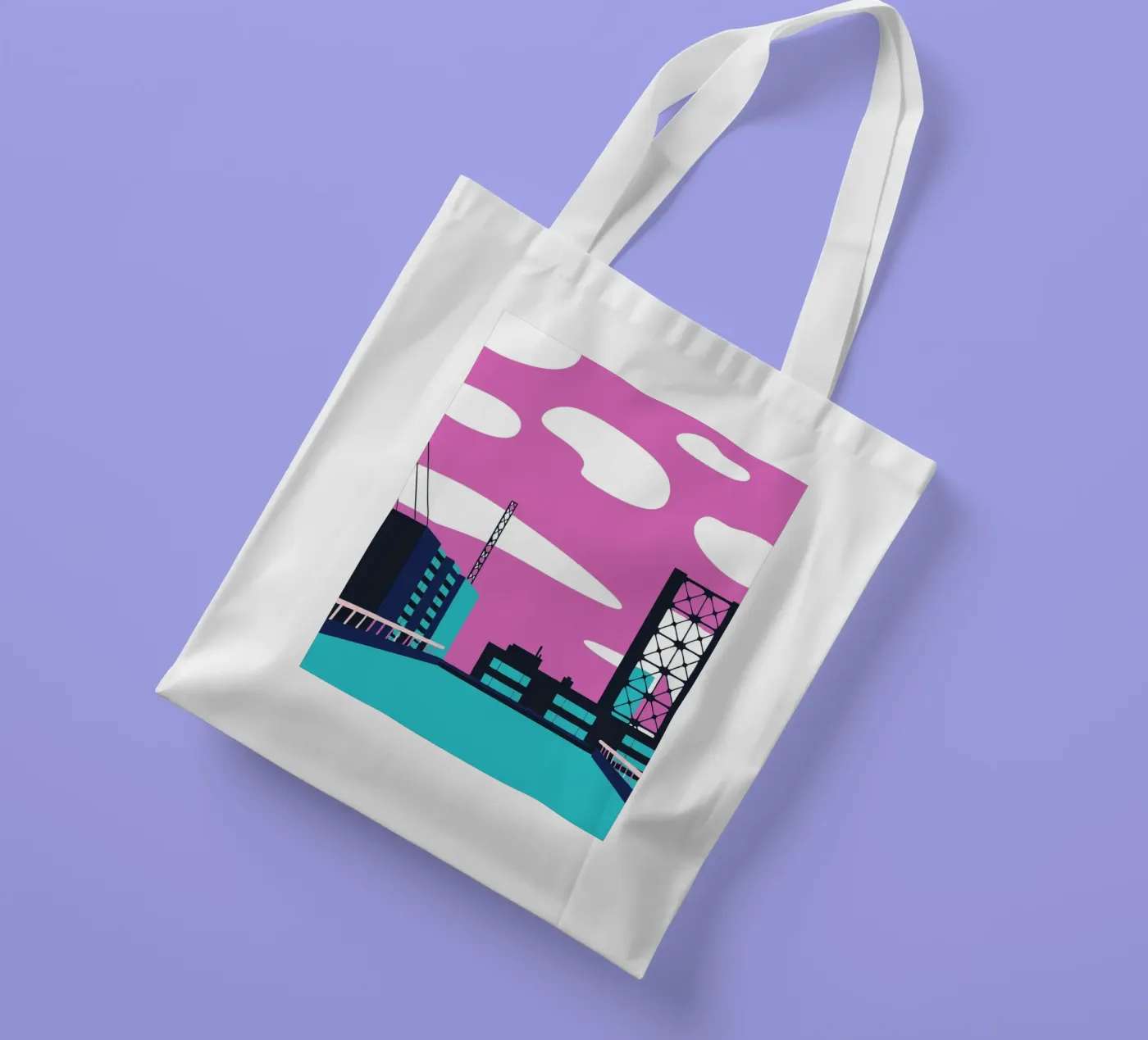 Sull'edificio borsa in juta da TODAY'S SHOP