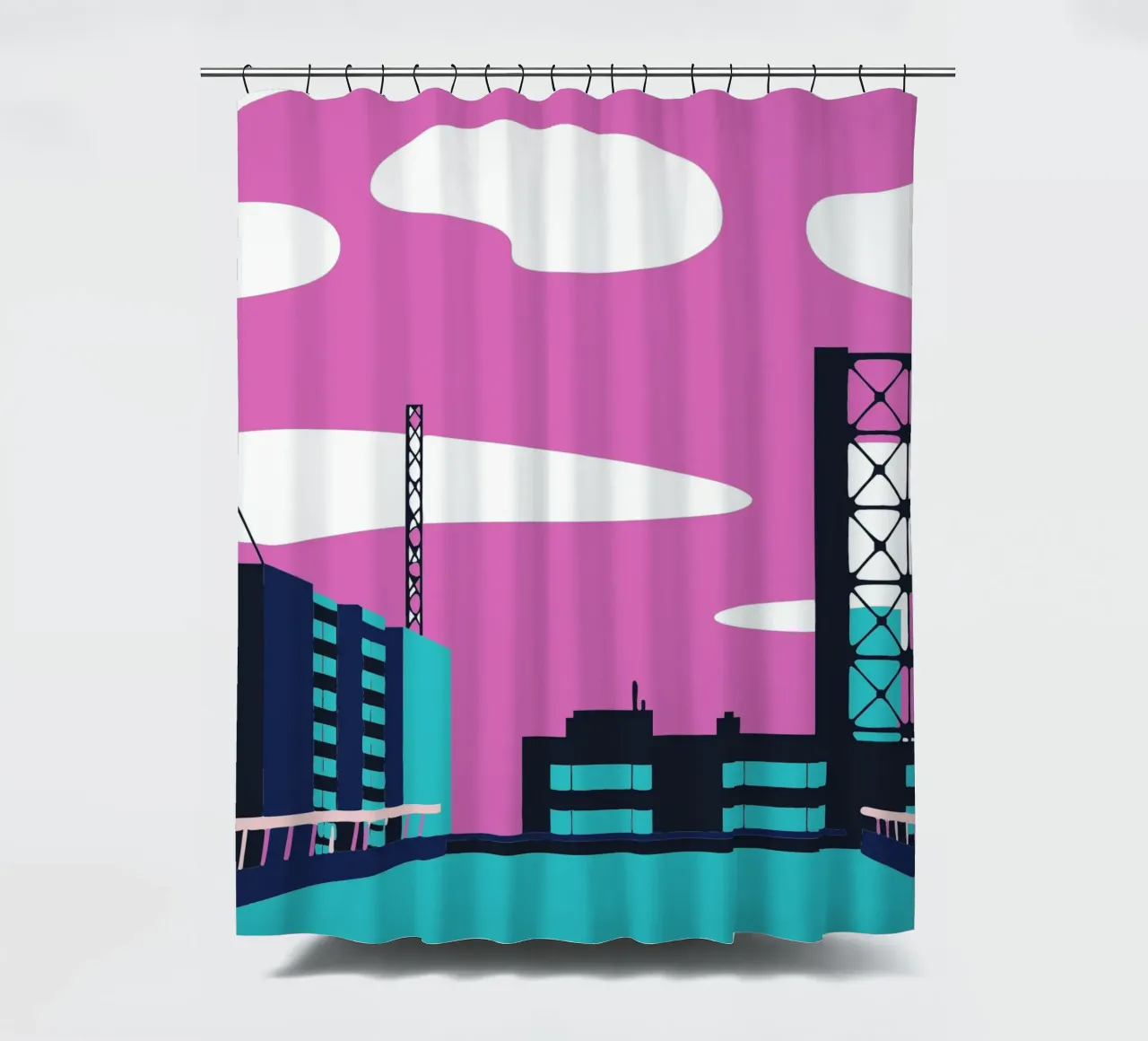 Sull'edificio tenda da doccia da TODAY'S SHOP