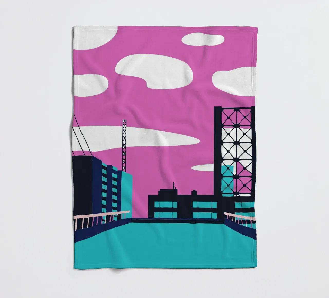 Sull'edificio coperta in pile da TODAY'S SHOP