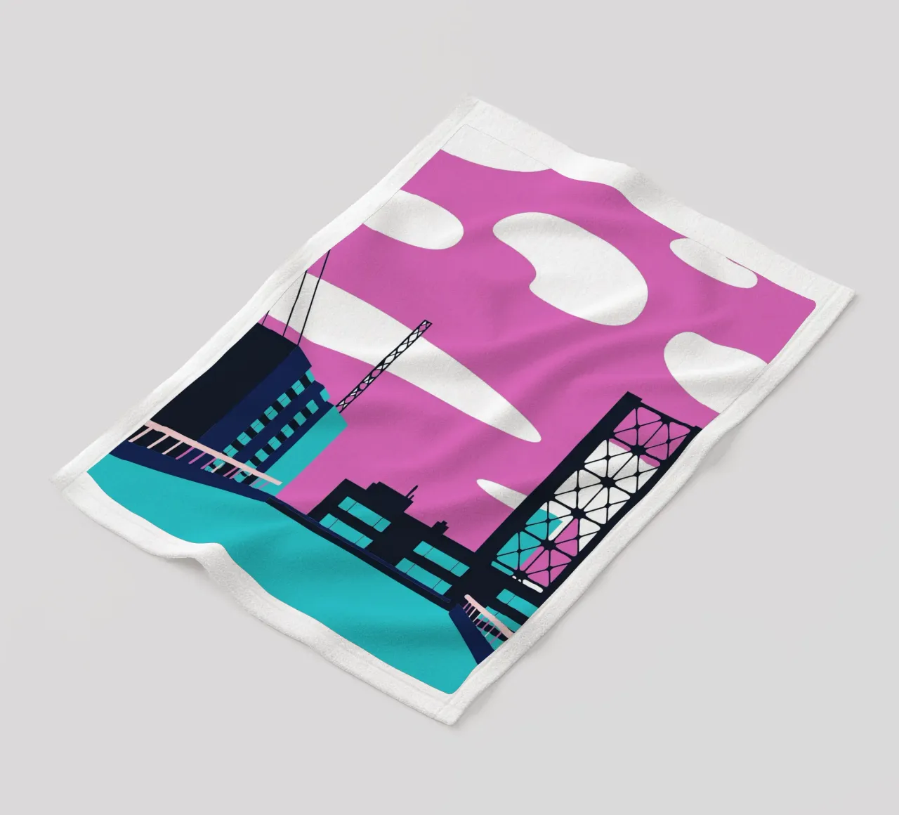 Sull'edificio coperta in pile da TODAY'S SHOP