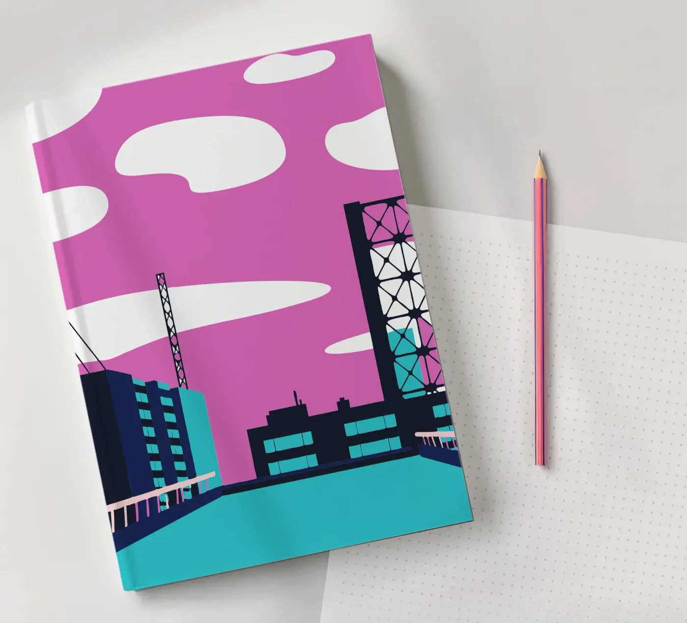 Sull'edificio quaderno da TODAY'S SHOP