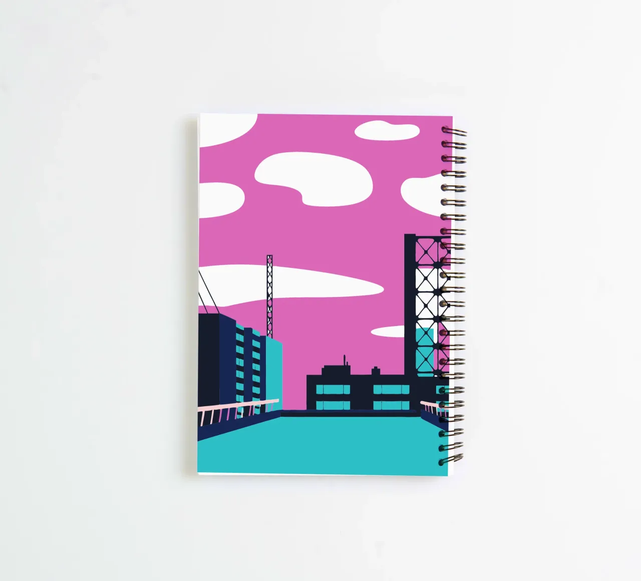 On The Building spiral notebook by TODAY'S SHOP