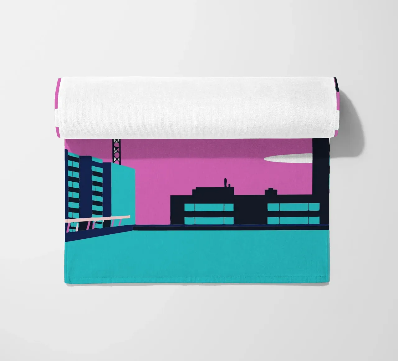 Sull'edificio telo mare da TODAY'S SHOP