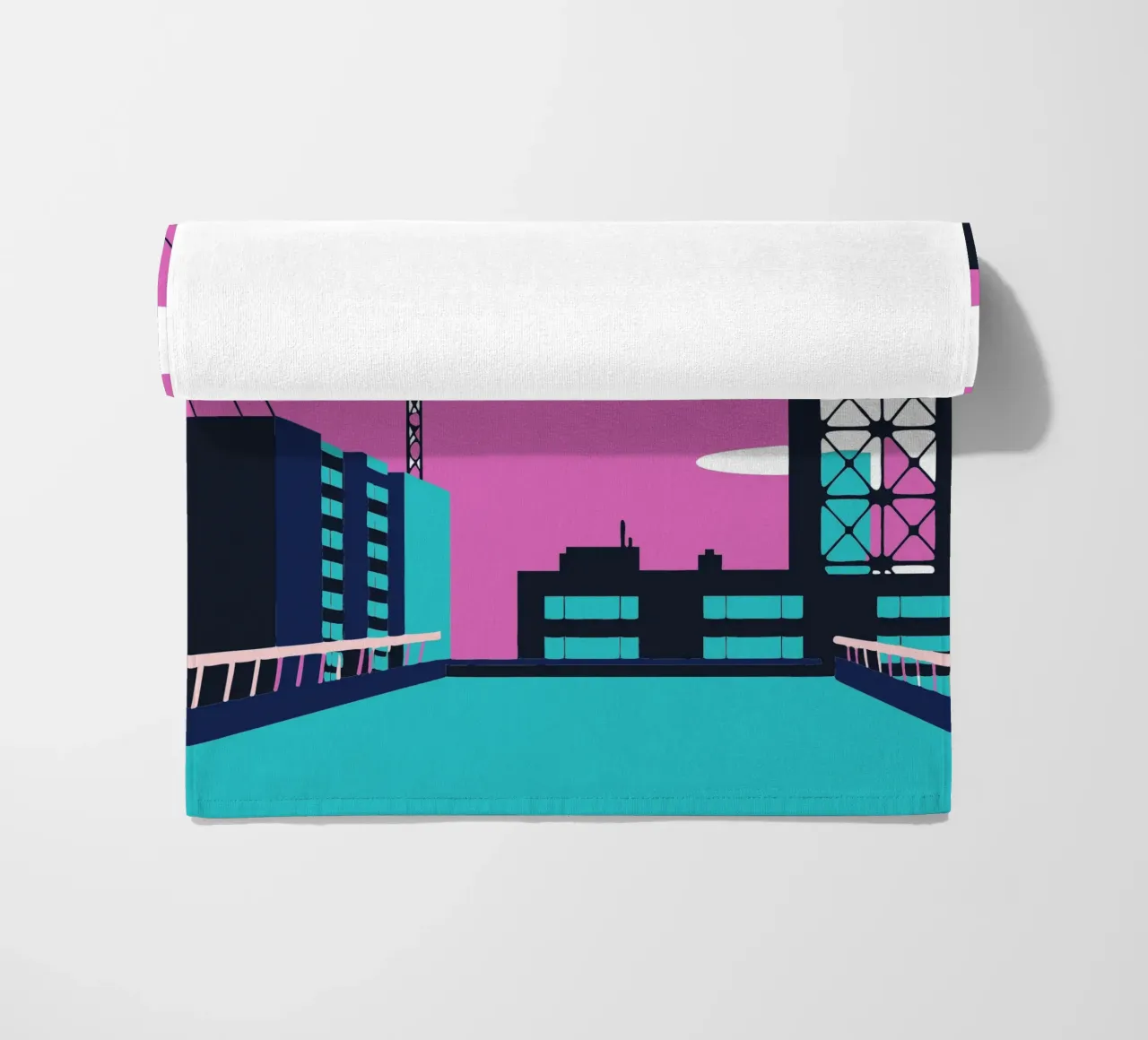 Sull'edificio telo mare da TODAY'S SHOP