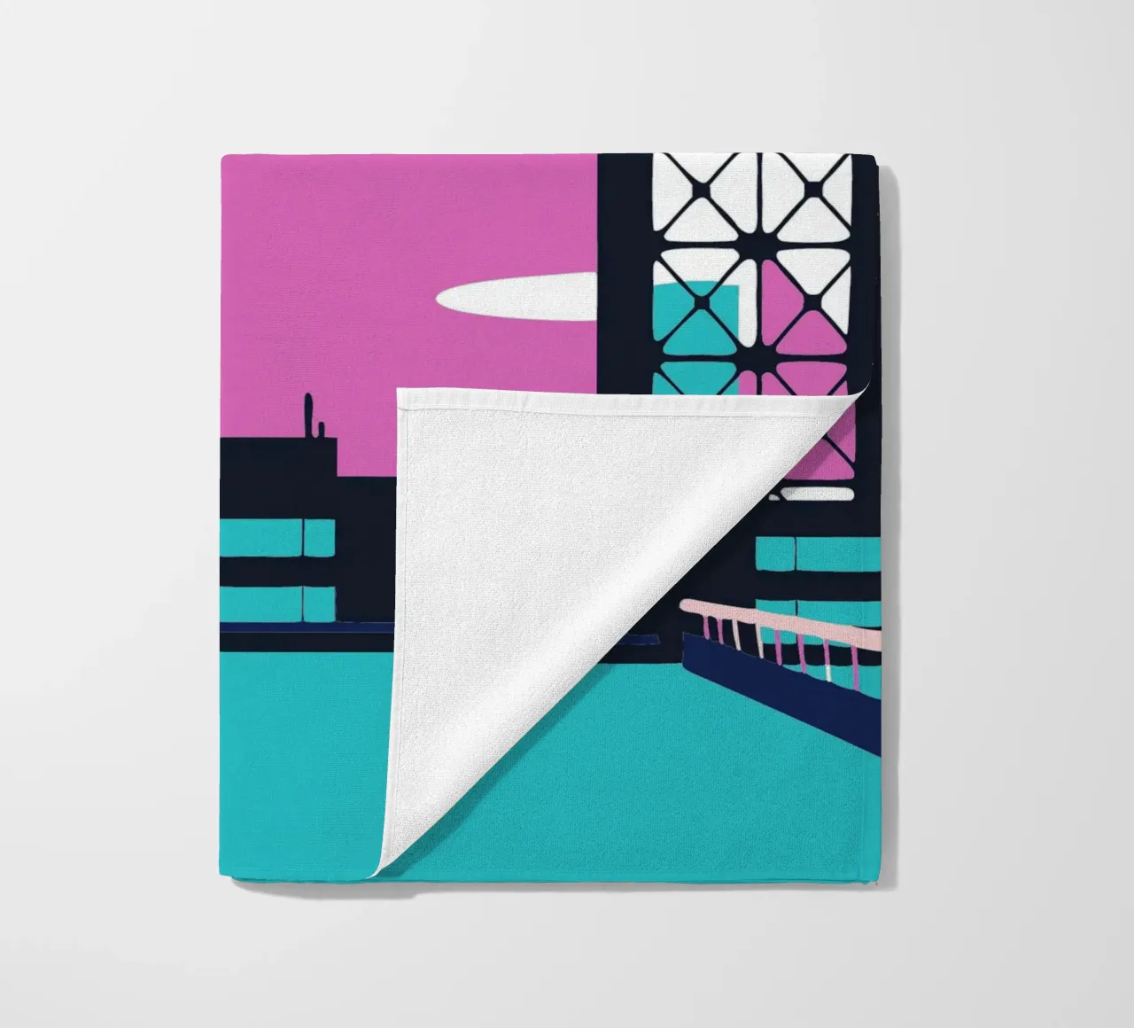 Sull'edificio telo mare da TODAY'S SHOP