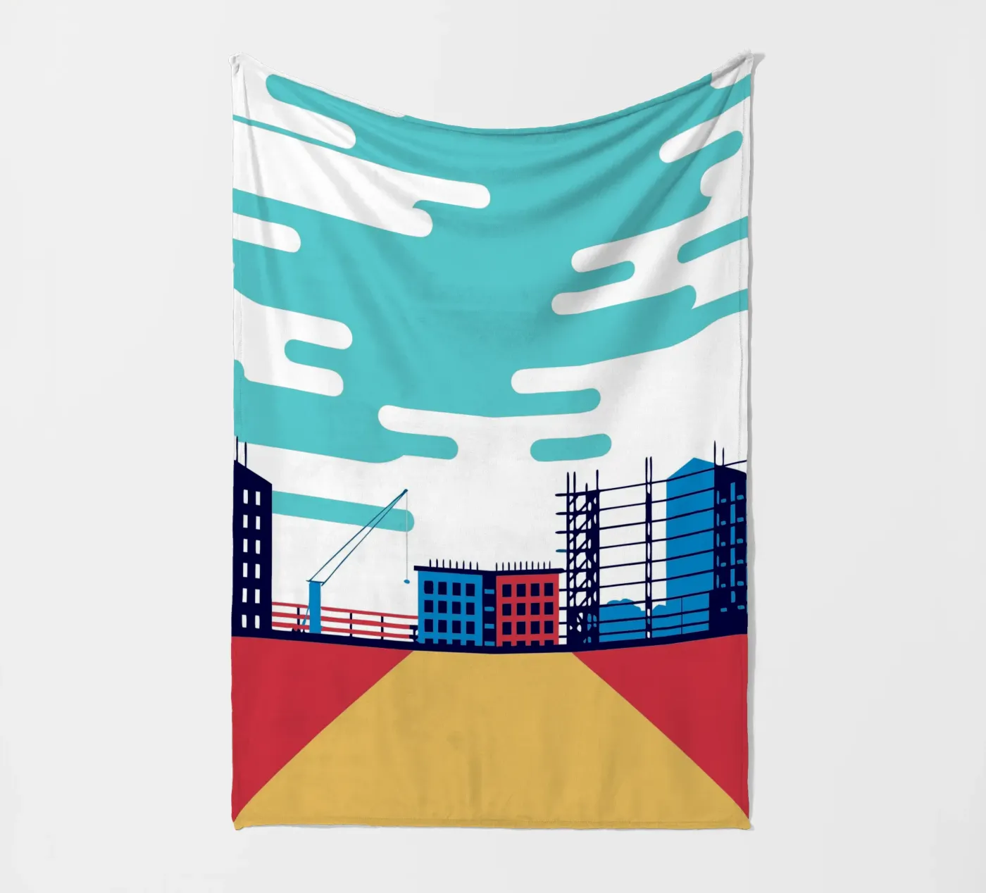Bauwesen Fleecedecke von TODAY'S SHOP