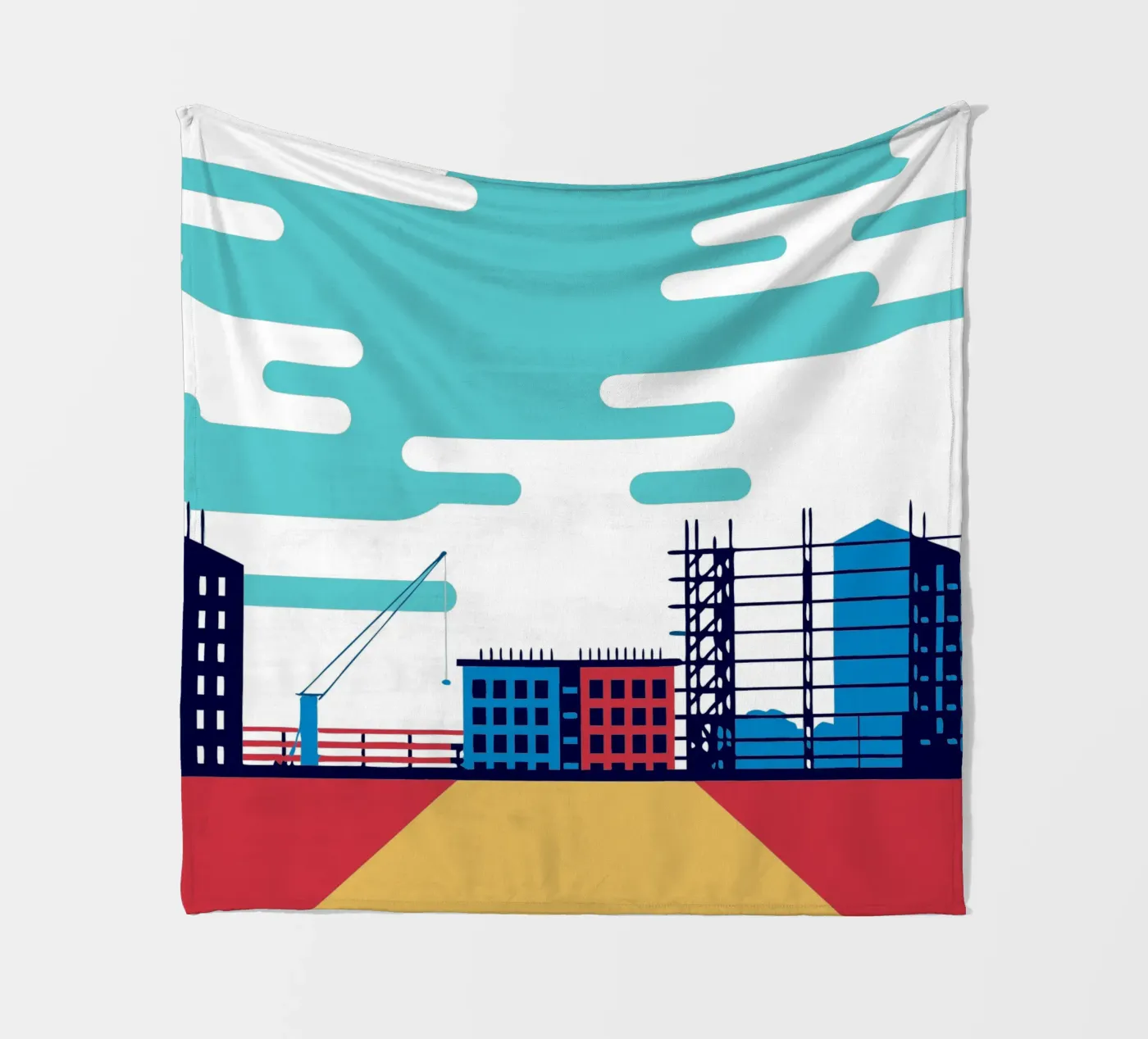 Bauwesen Fleecedecke von TODAY'S SHOP