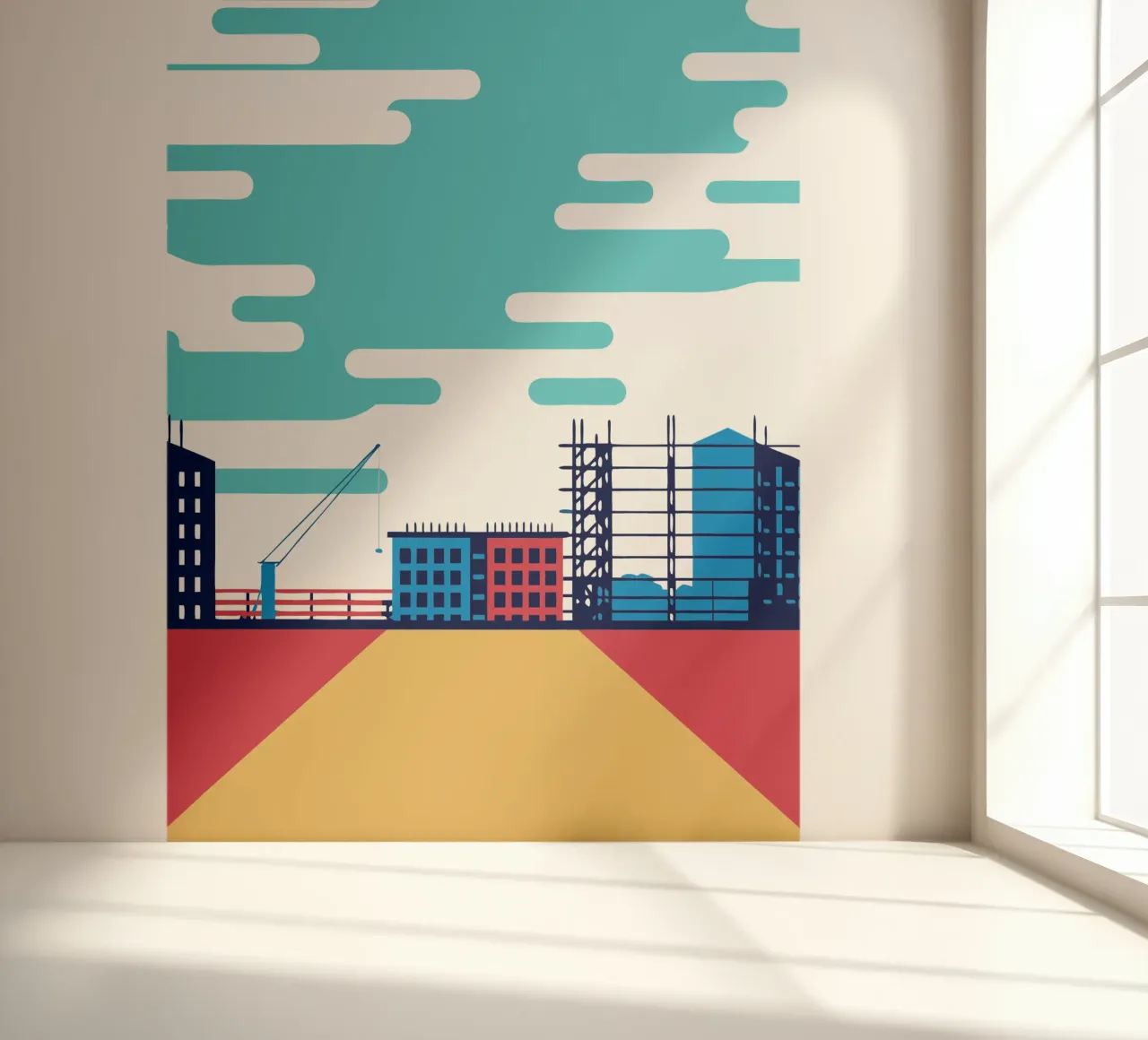 Bouw fotobehang van TODAY'S SHOP