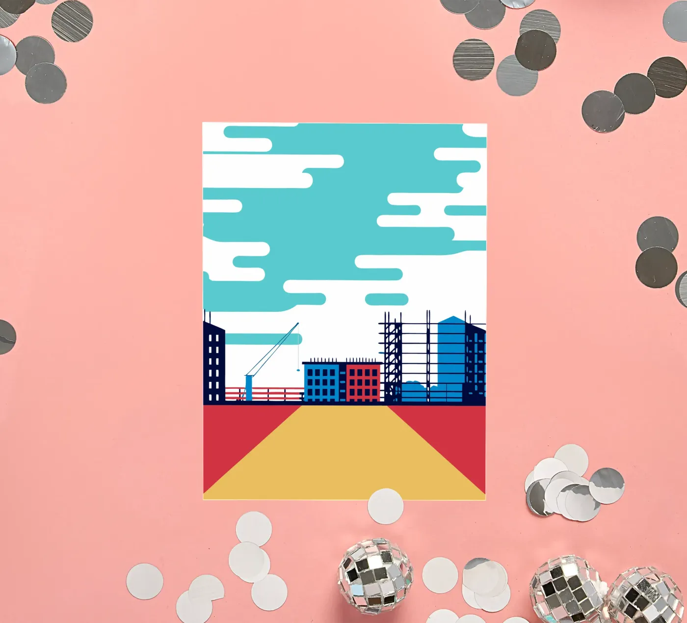 Construction sticker by TODAY'S SHOP