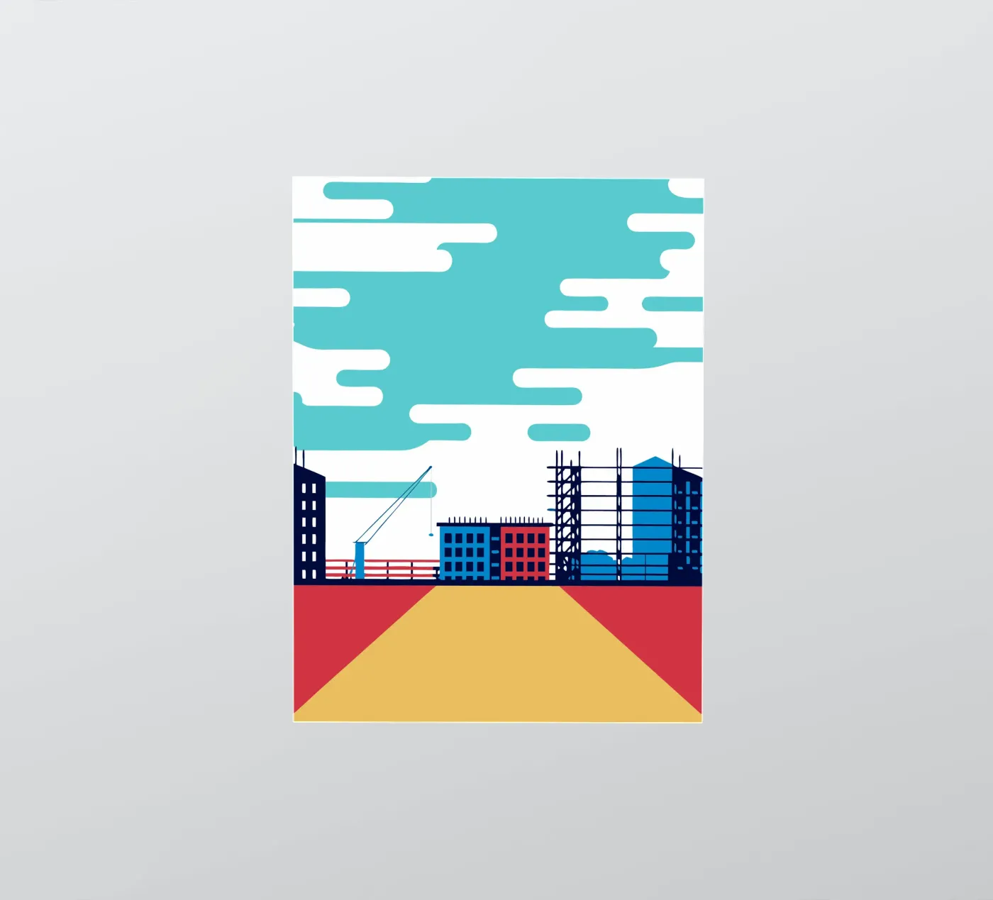 Construction sticker by TODAY'S SHOP