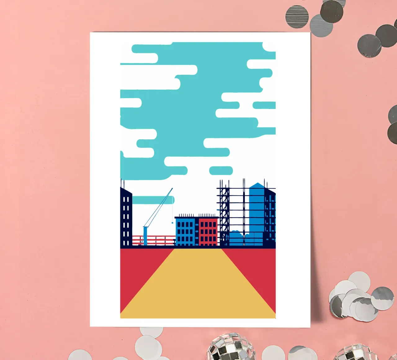 Construction sticker sheet by TODAY'S SHOP