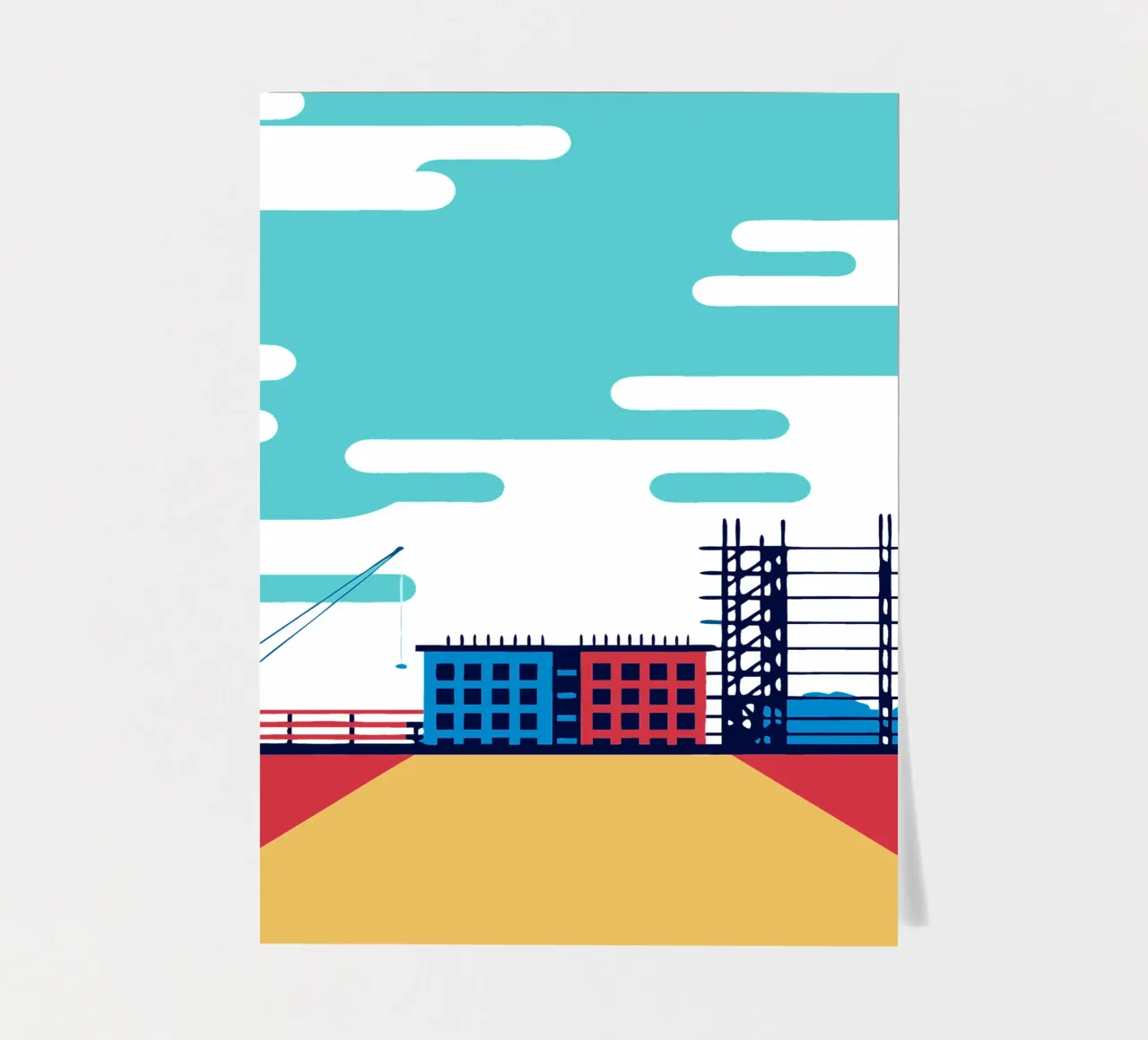 Construction sticker sheet by TODAY'S SHOP