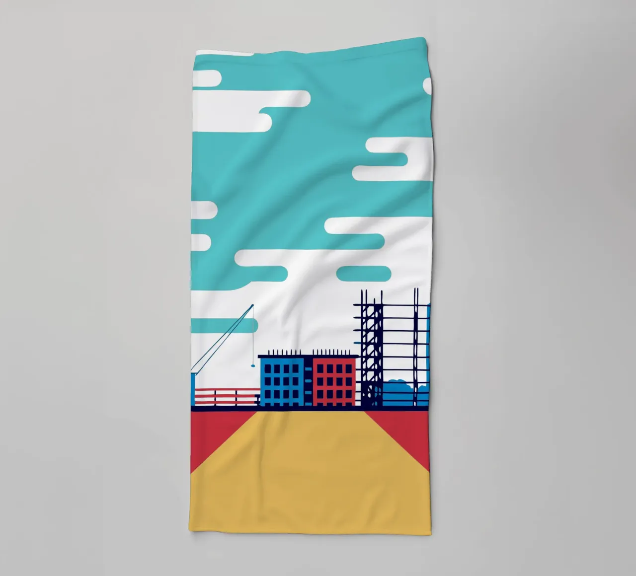 Construction towel by TODAY'S SHOP