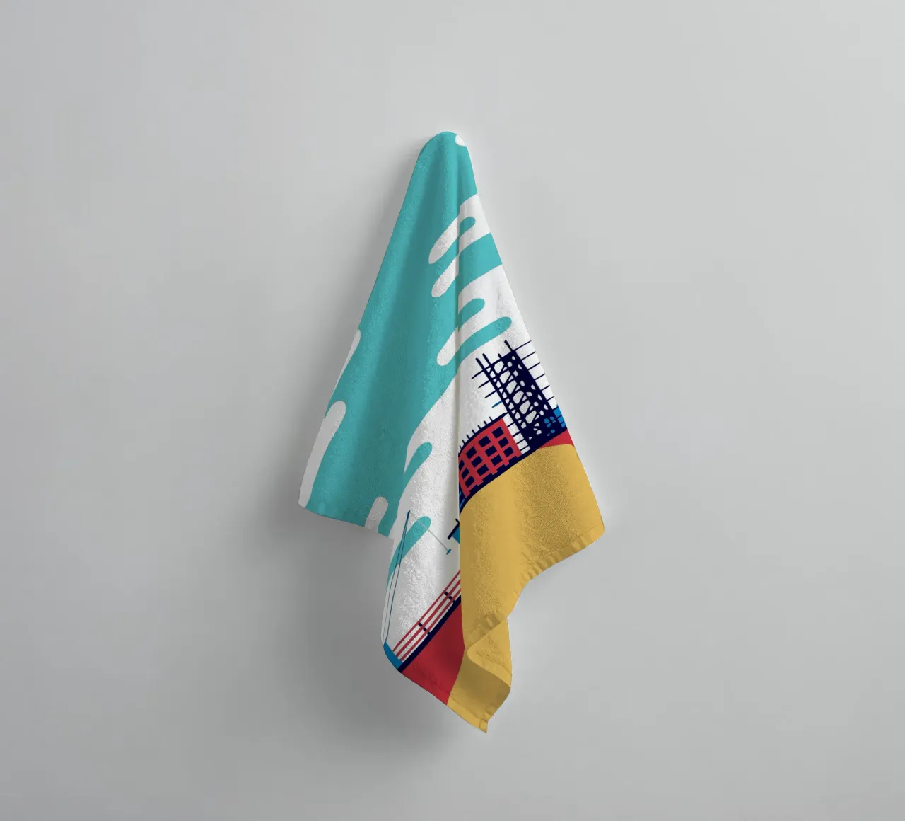 Construction towel by TODAY'S SHOP