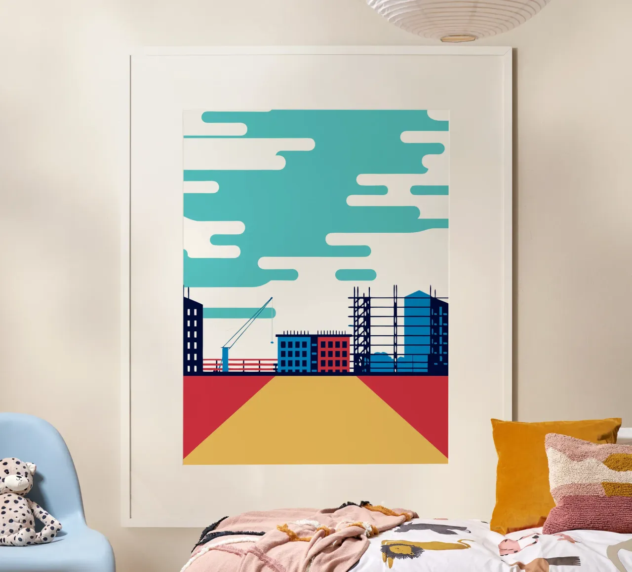 Construction poster by TODAY'S SHOP