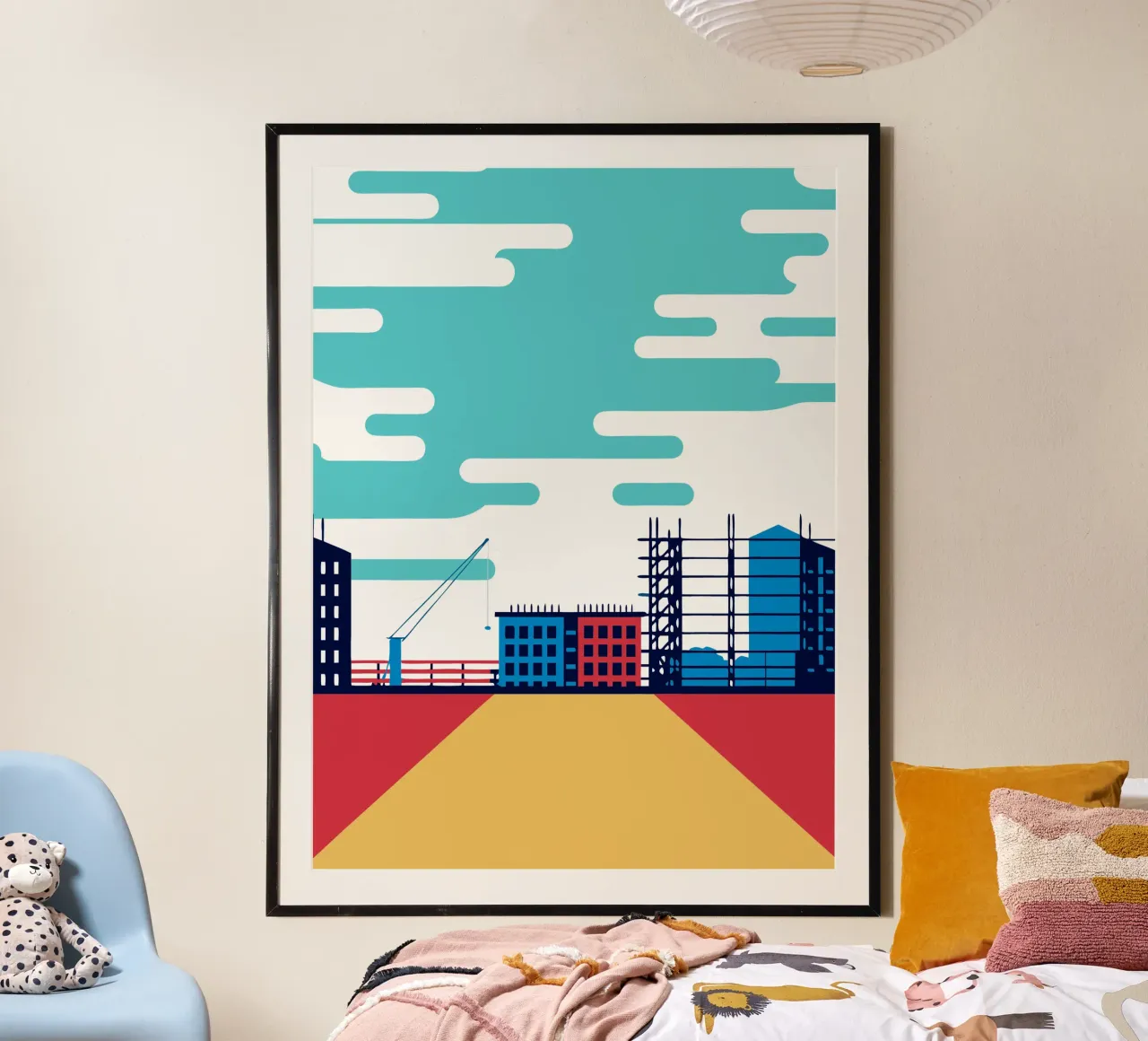 Construction poster by TODAY'S SHOP