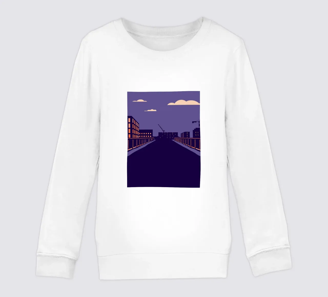 Paesaggio urbano felpa bambino da TODAY'S SHOP