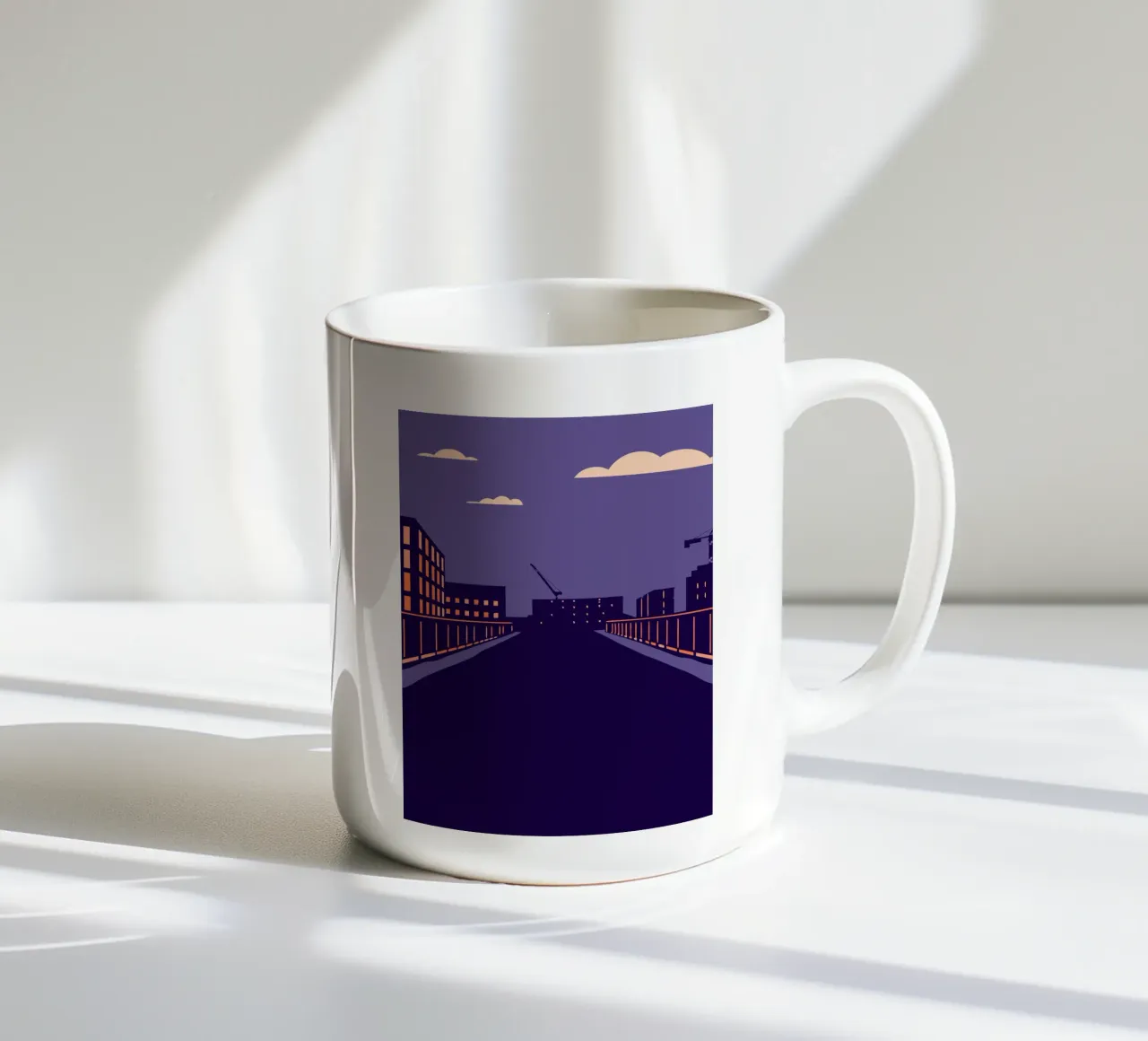 Paesaggio urbano tazza in ceramica da TODAY'S SHOP