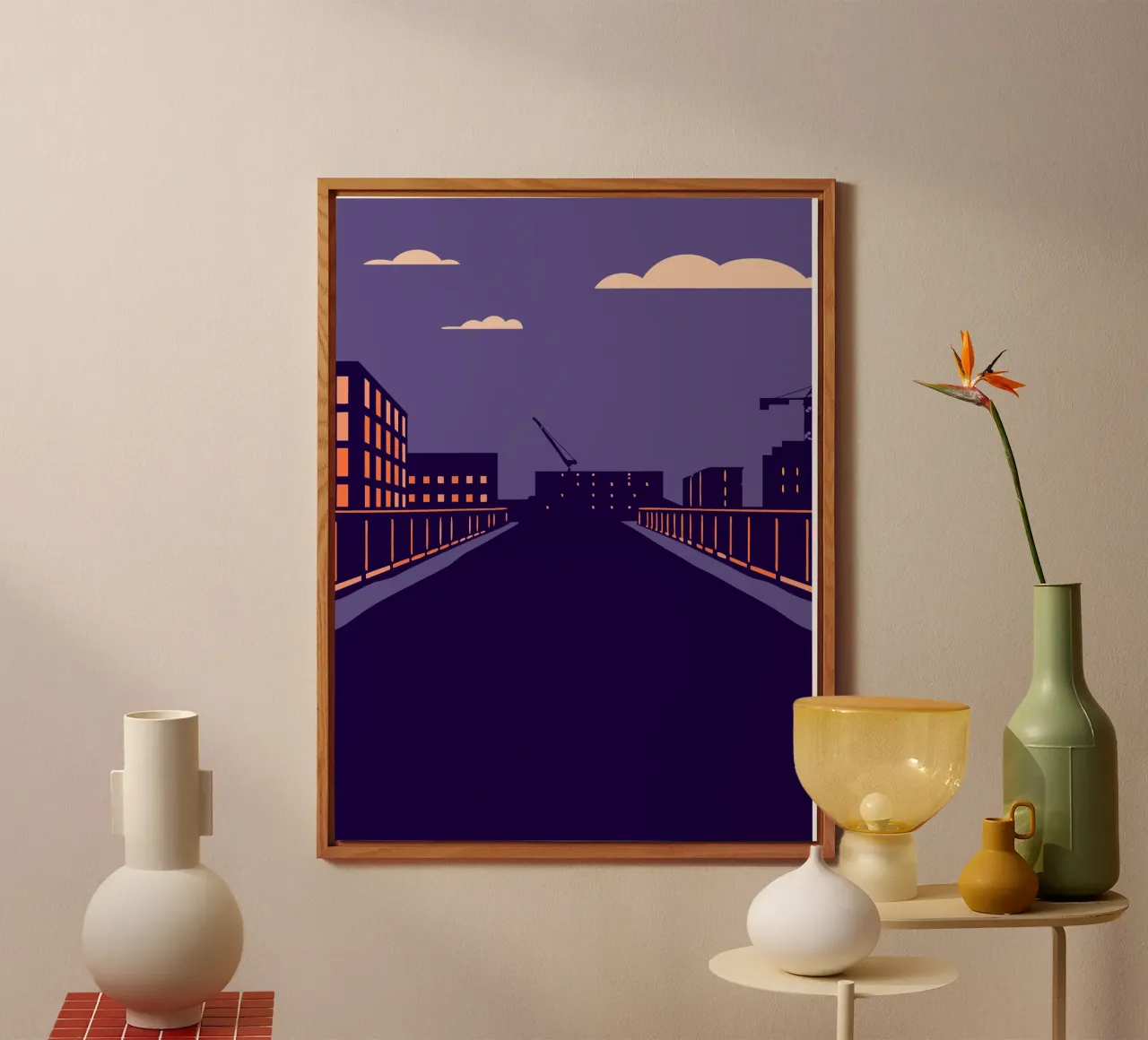 Paesaggio urbano alluminio dibond da TODAY'S SHOP