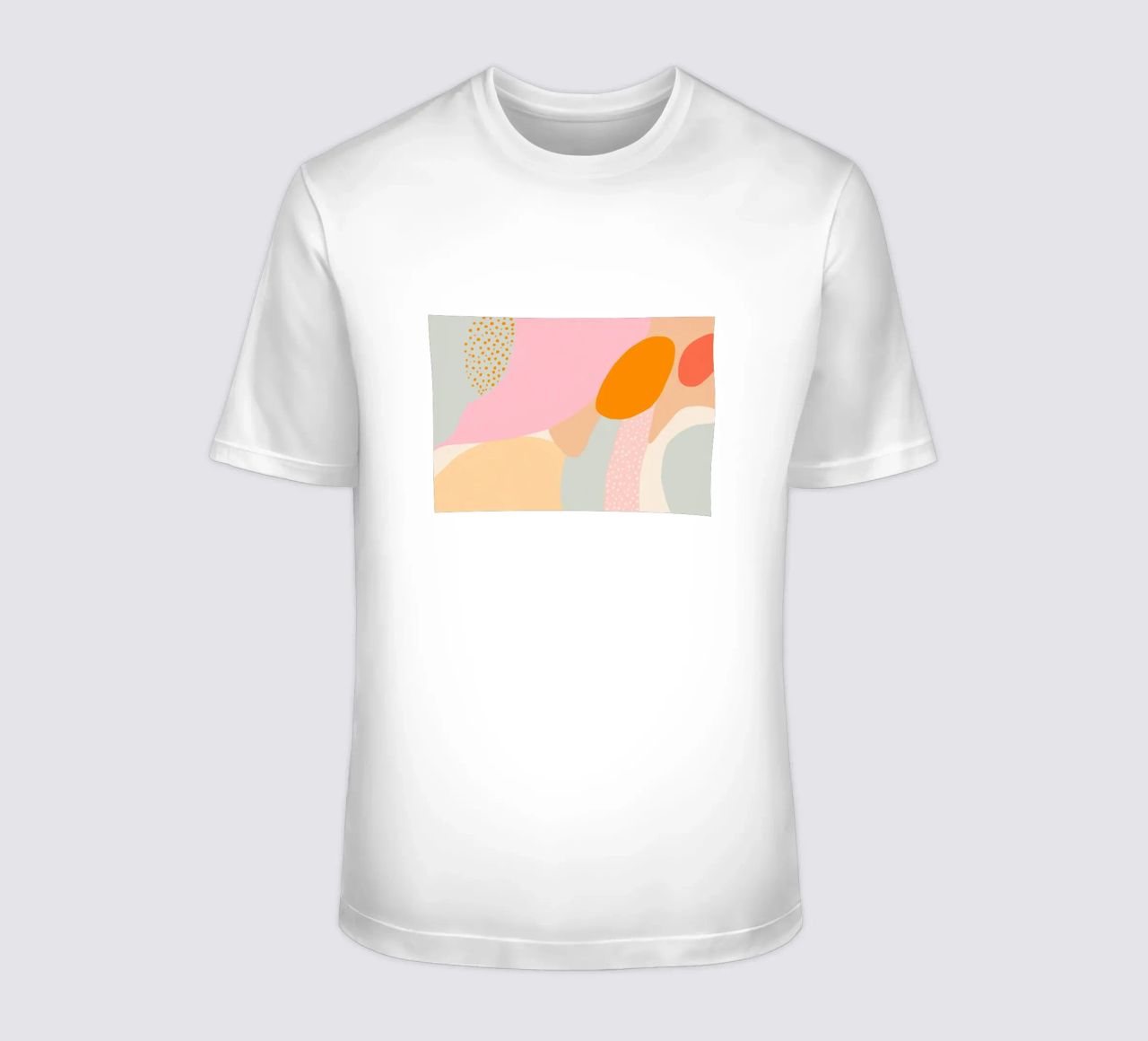 Summer blobs t-shirt by Carinaprint